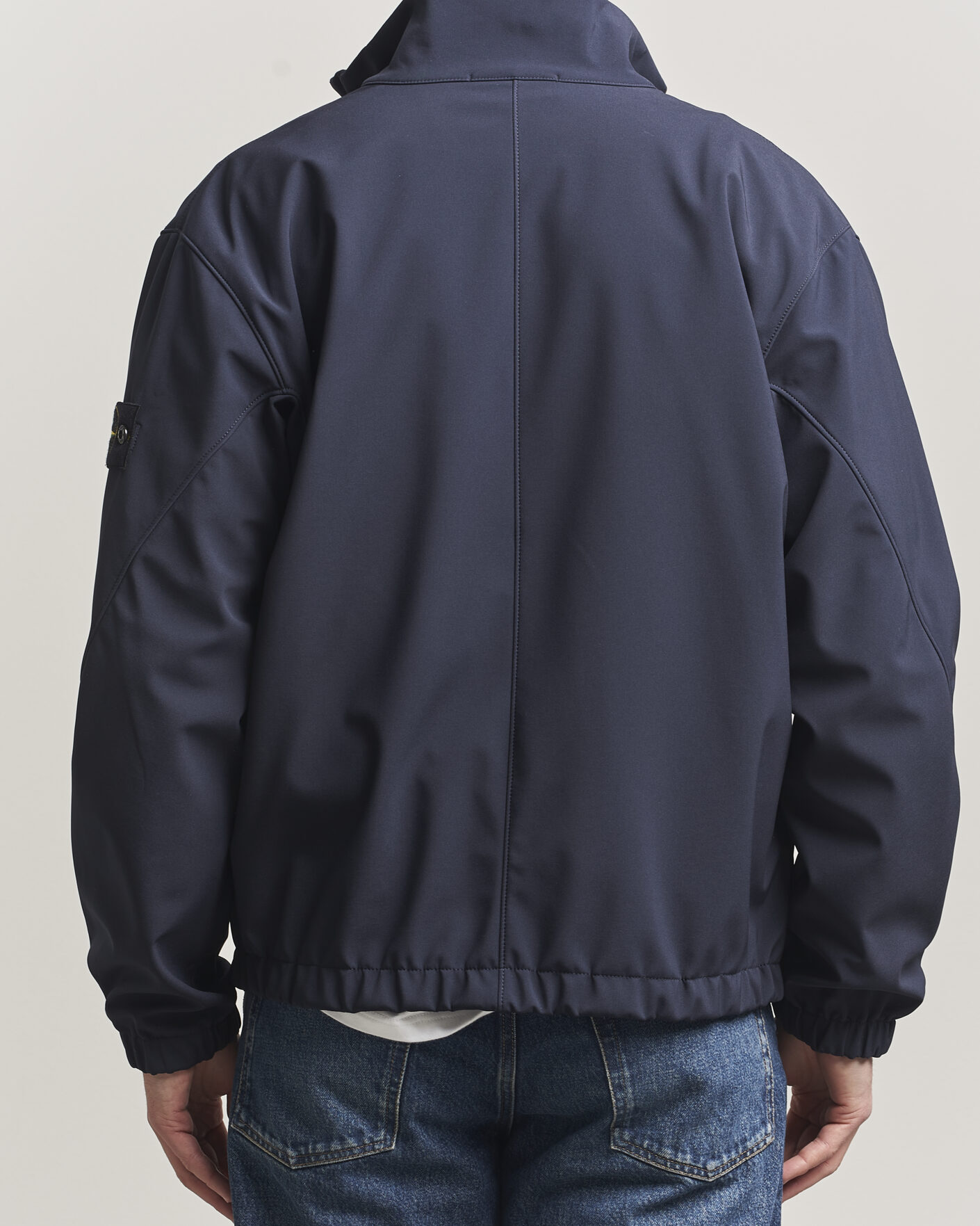 Men | Coats & Jackets | Stone Island | Soft Shell Jacket Navy