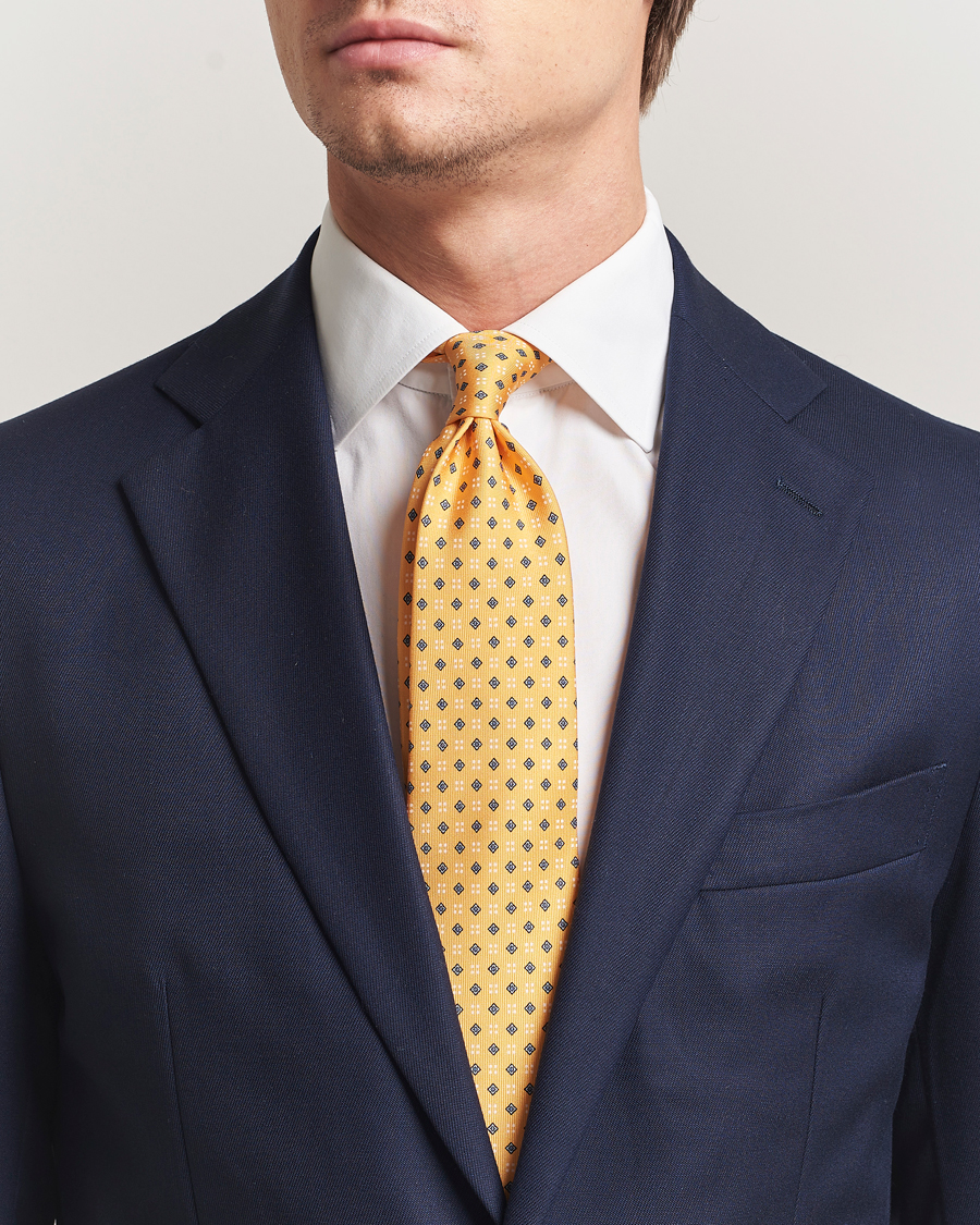 yellow tie silk