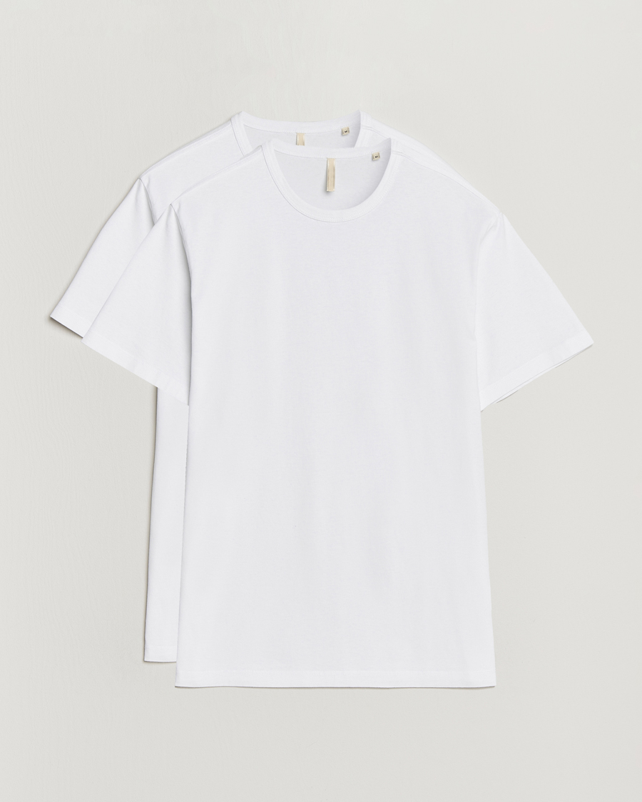 Men | T-Shirts | Sunflower | 2 Pack Tee White