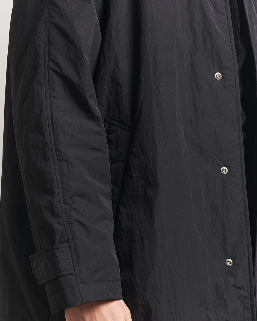 Men | Coats & Jackets | Sunflower | Relaxed Nylon Coat Black