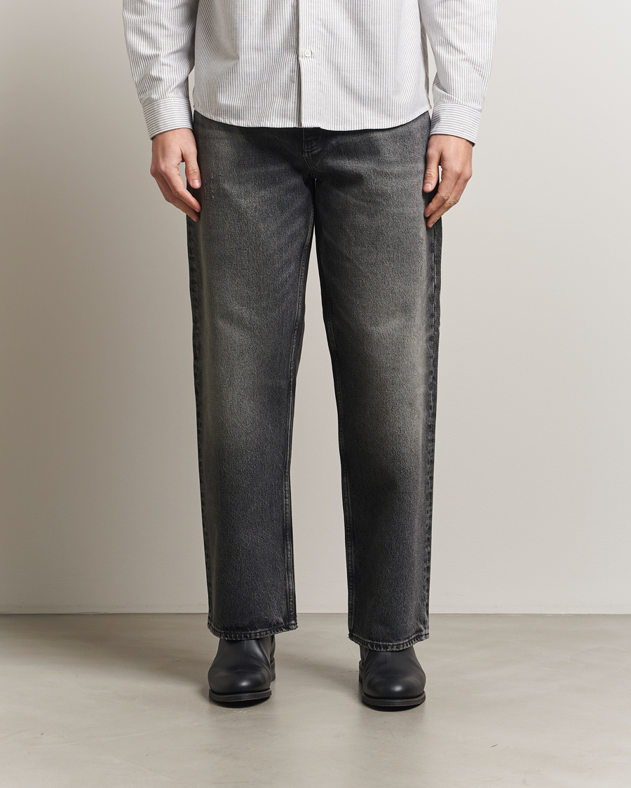 Men | Jeans | Sunflower | Loose Jeans New Black Worn