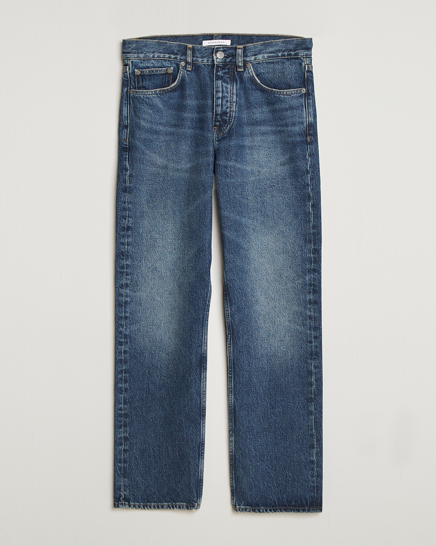 Men | Trousers | Sunflower | Standard Jeans Dark Blue Worn