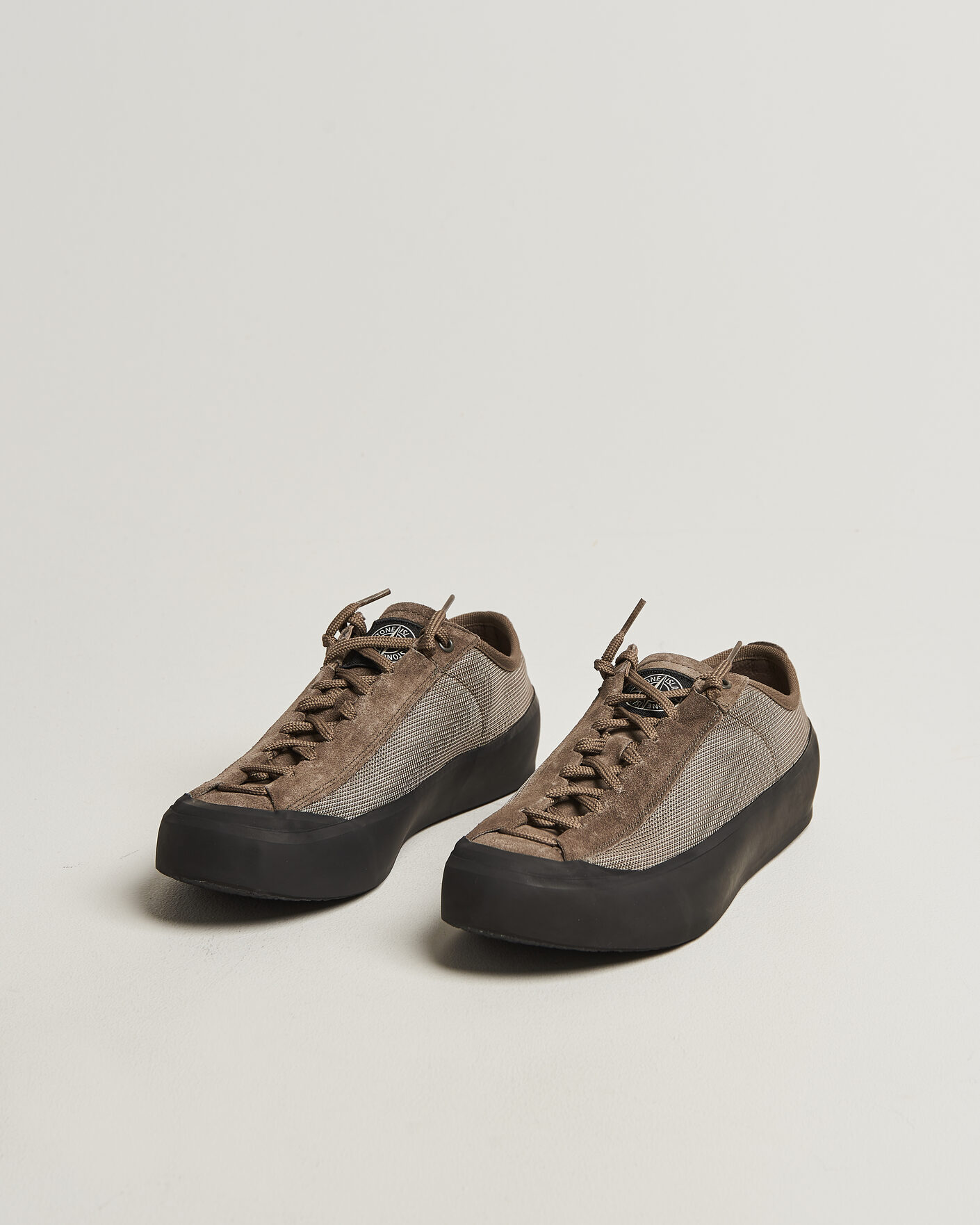 Men | Sneakers | Stone Island | Low Top Sneakers Ash Brown