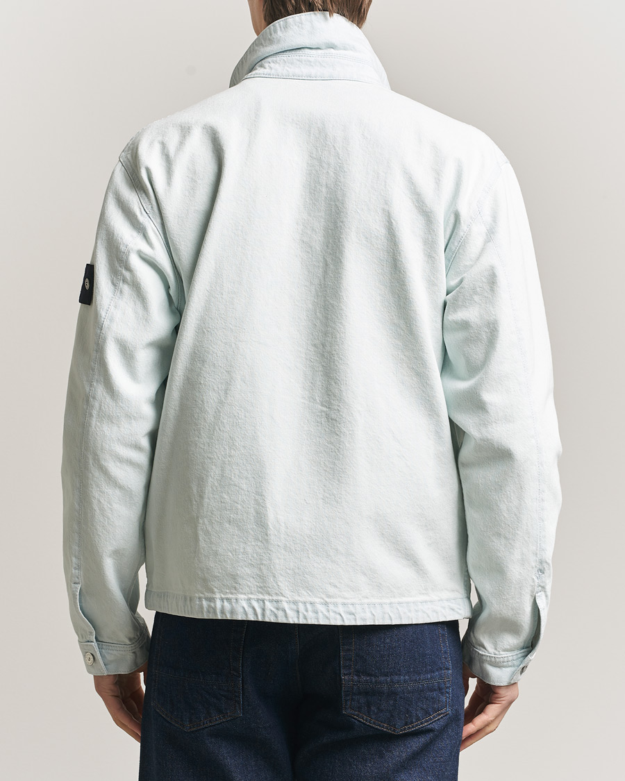 Men | Coats & Jackets | Stone Island | Denim Jacket Ultra Bleached