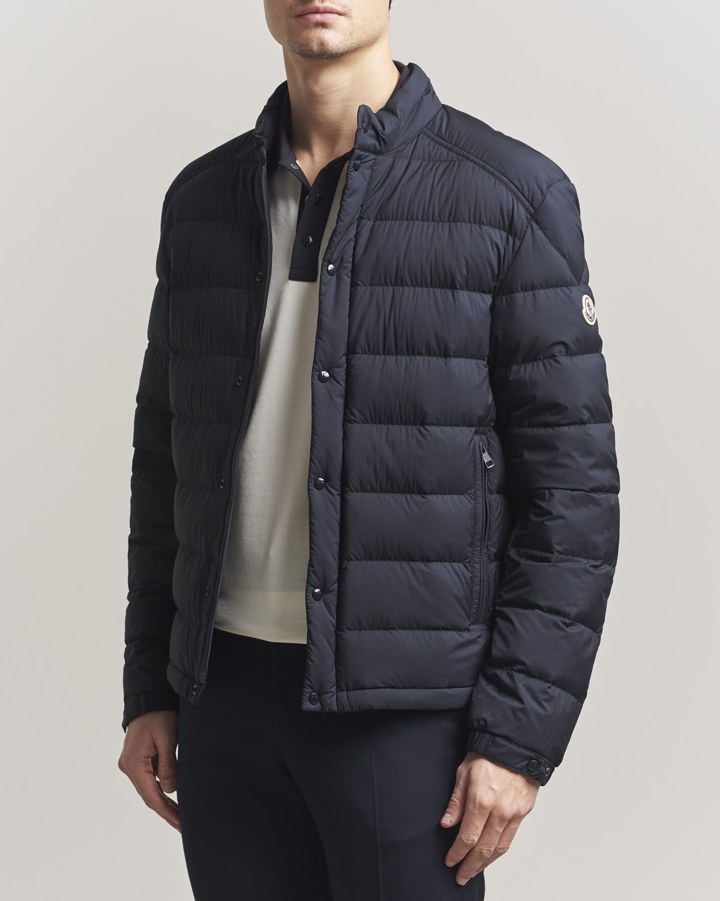 Men | Coats & Jackets | Moncler | Selves Down Jacket Navy