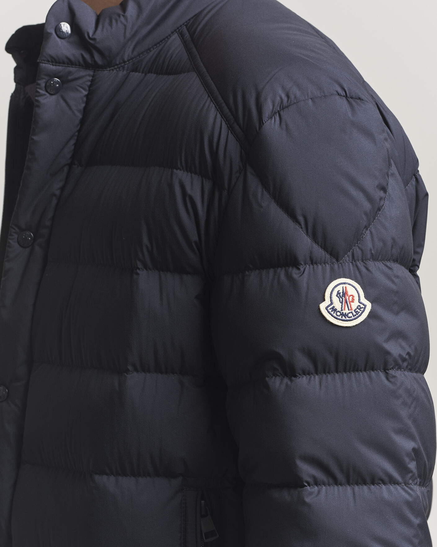 Men | Coats & Jackets | Moncler | Selves Down Jacket Navy