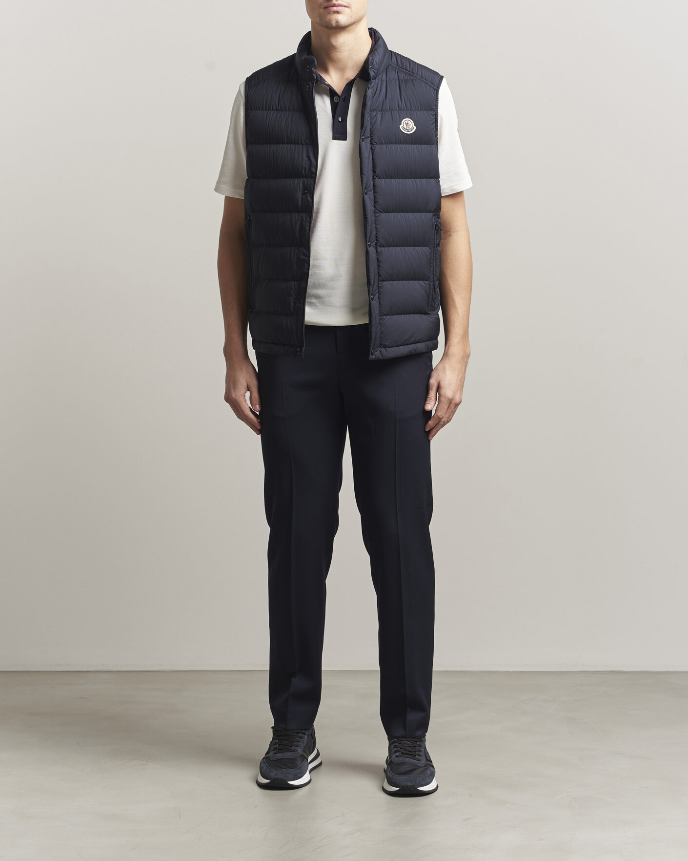 Men | Gilets | Moncler | Barthe Down Vest Navy