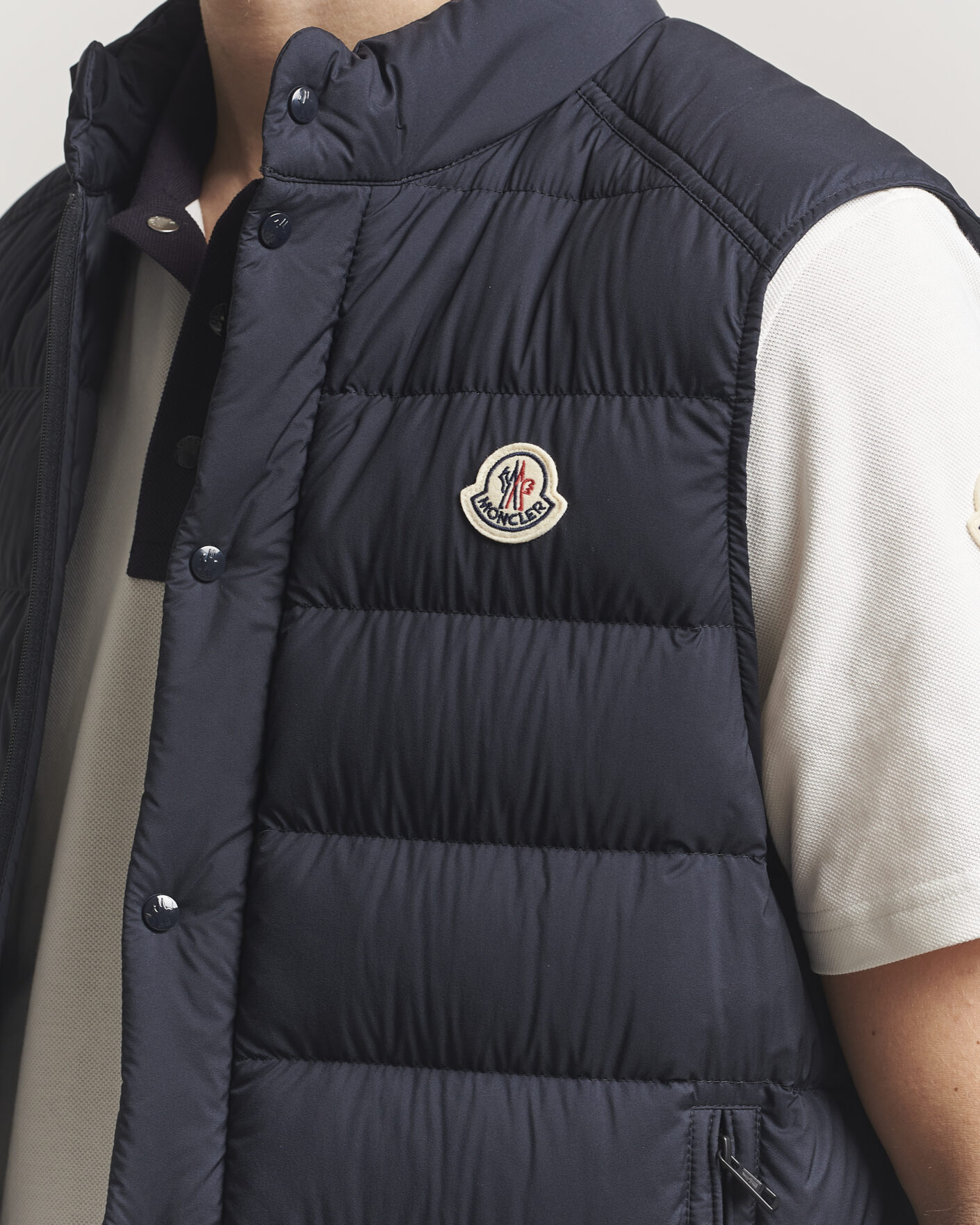 Men | Gilets | Moncler | Barthe Down Vest Navy