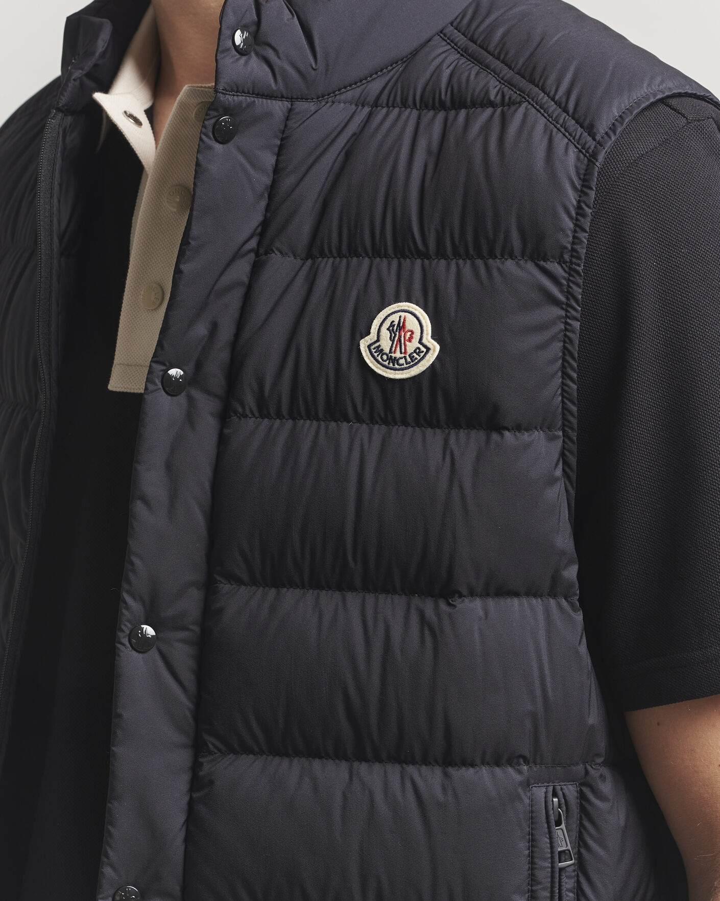 Men | Gilets | Moncler | Barthe Down Vest Black