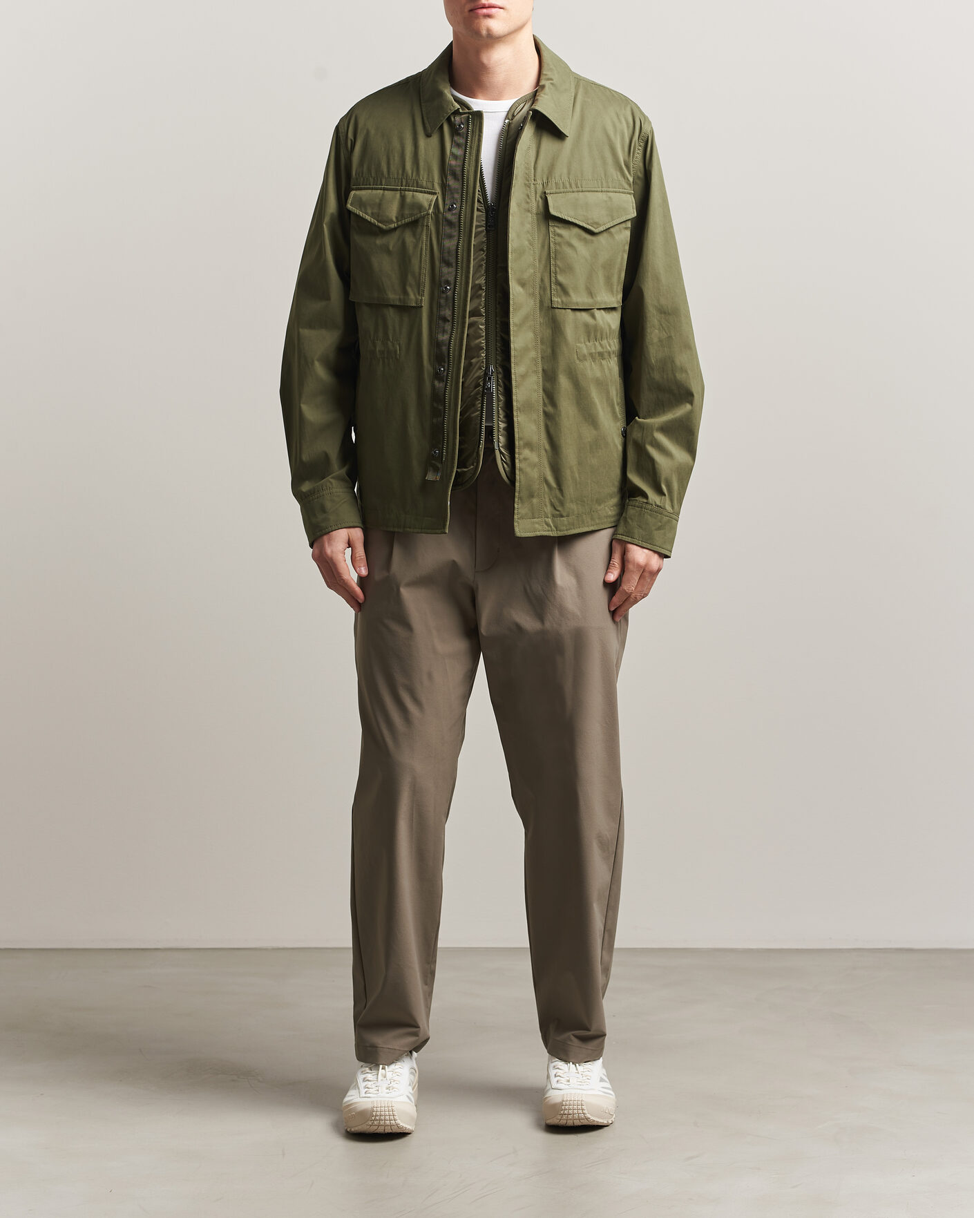 Moncler Roquille Field Jacket Military at CareOfCarl.com