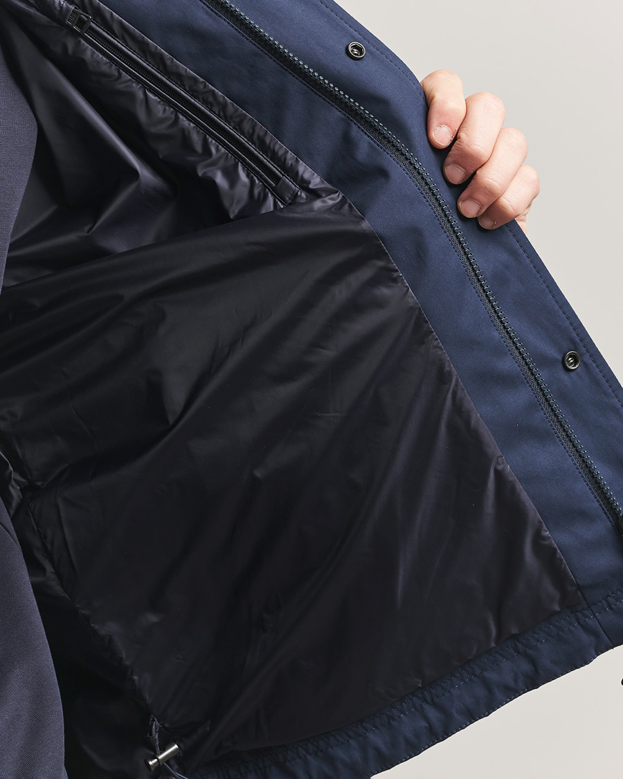 Moncler Arinell Shirt Jacket Navy at CareOfCarl.com
