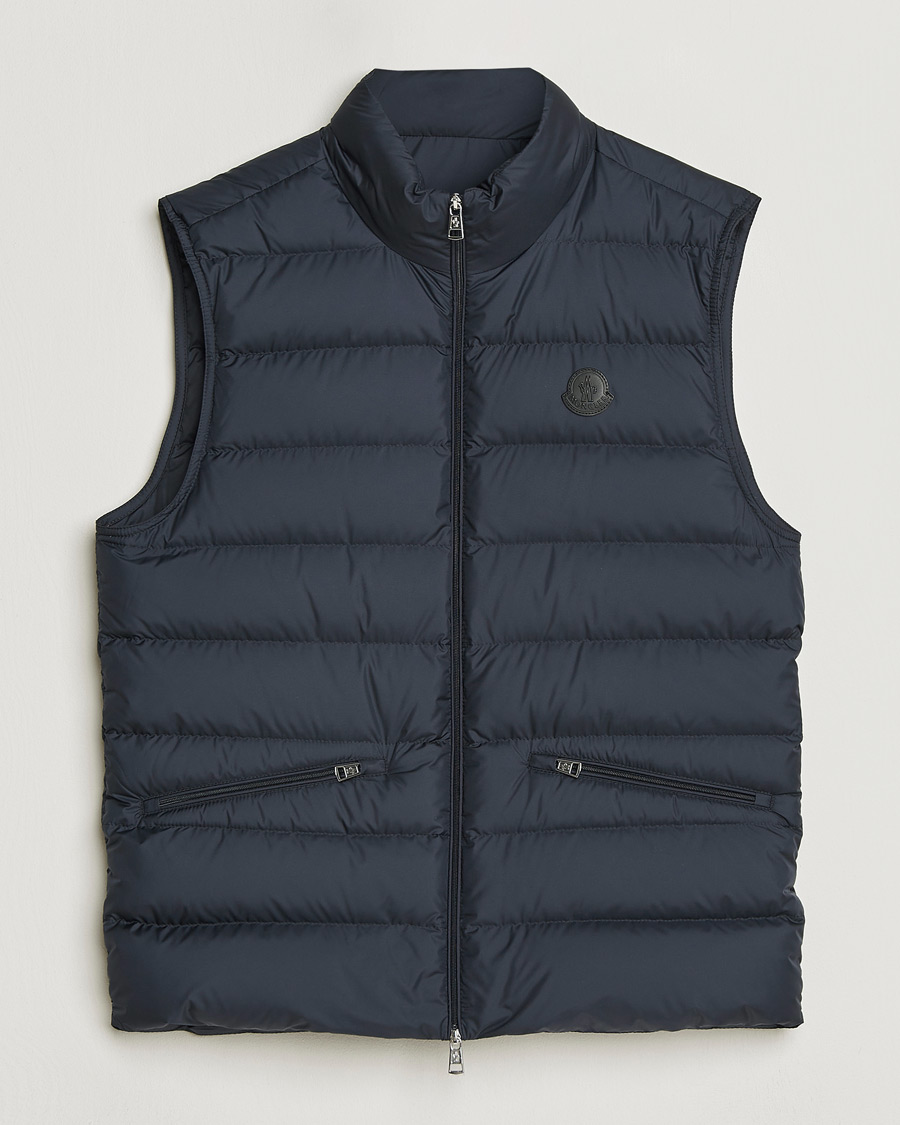 Men | Gilets | Moncler | Lechtal Down Vest Navy