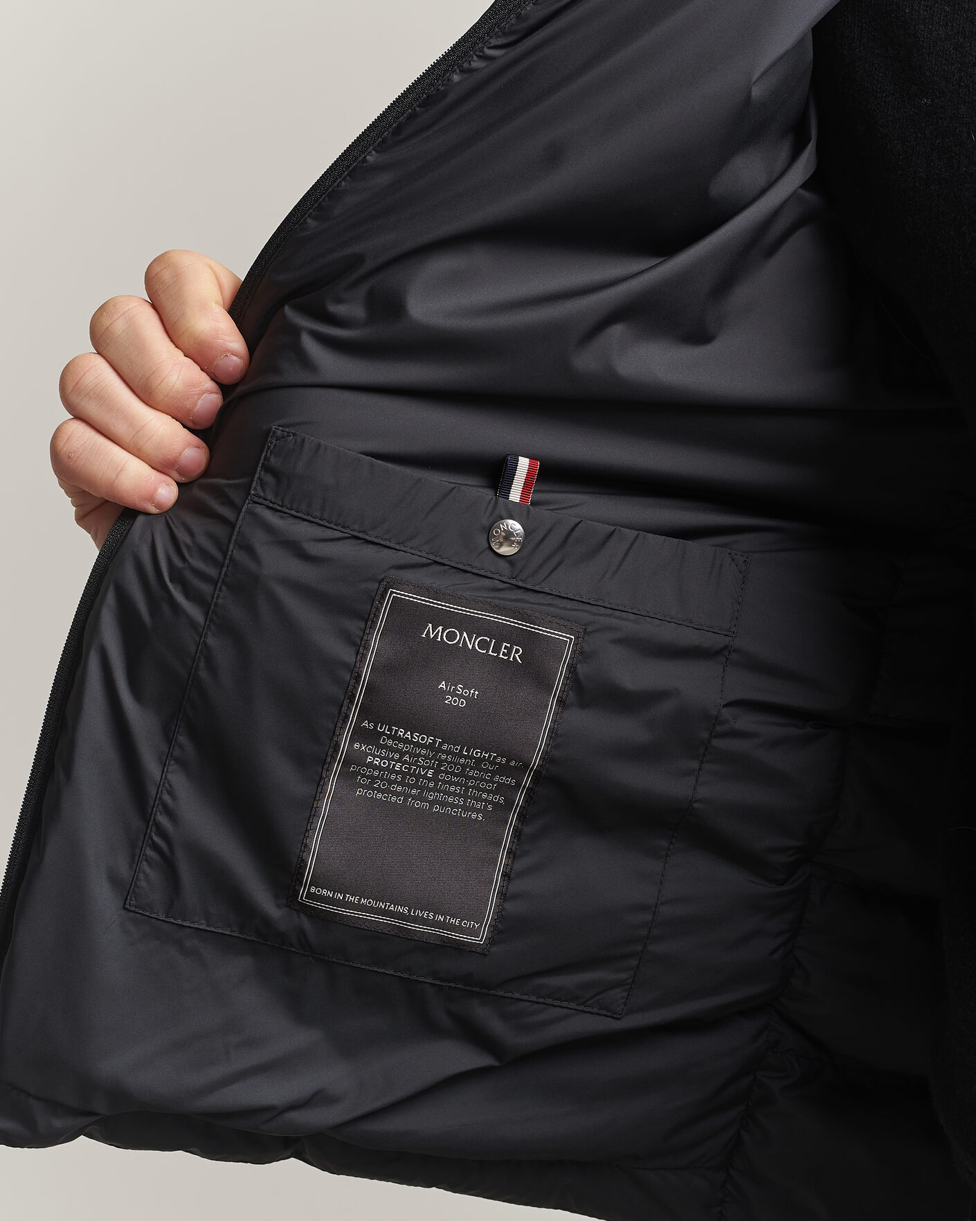 Men | Gilets | Moncler | Lechtal Down Vest Black