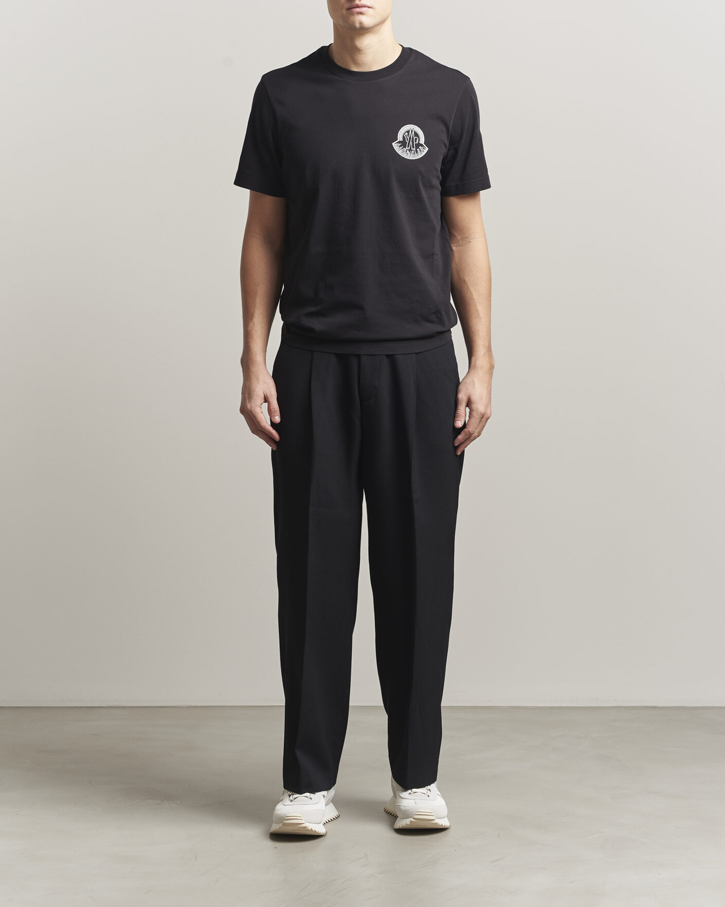 Men | T-Shirts | Moncler | 3D Logo T-Shirt Black