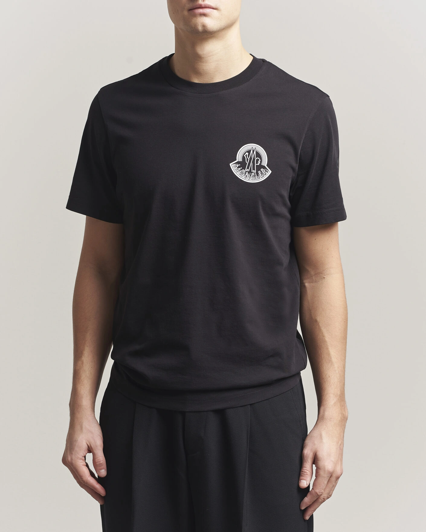 Men | T-Shirts | Moncler | 3D Logo T-Shirt Black