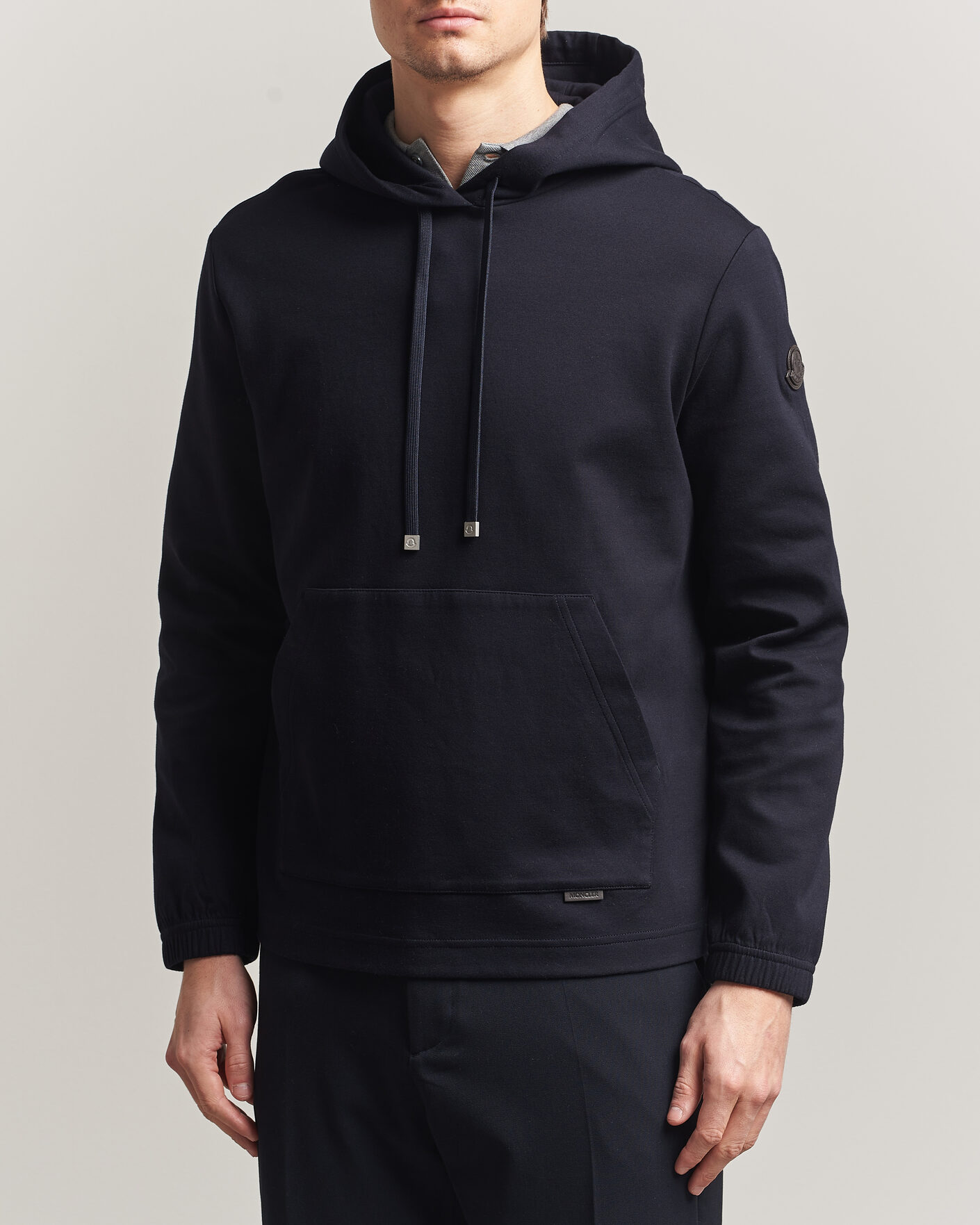 Men | Sweaters & Knitwear | Moncler | Luxury Sweat Hoodie Navy