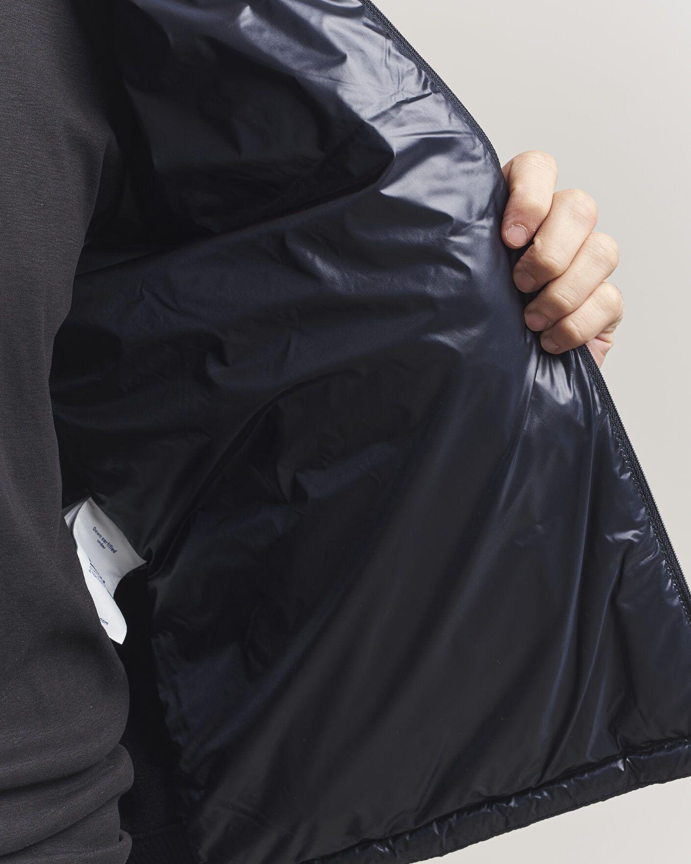 Men | Coats & Jackets | Moncler | Hybrid Laque Zip Cardigan Navy