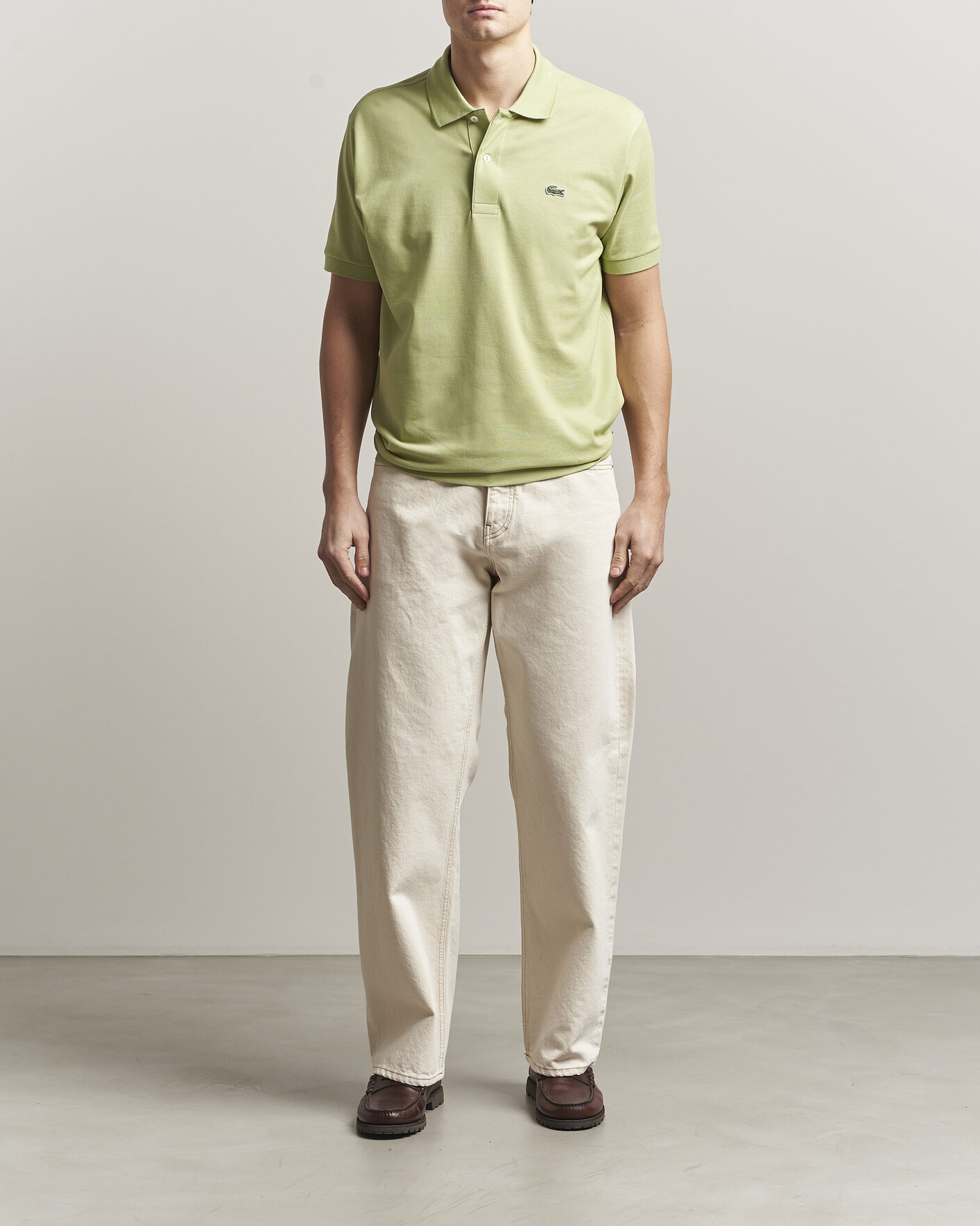 Men | Polo Shirts | Lacoste | Original Polo Piké Birch Green