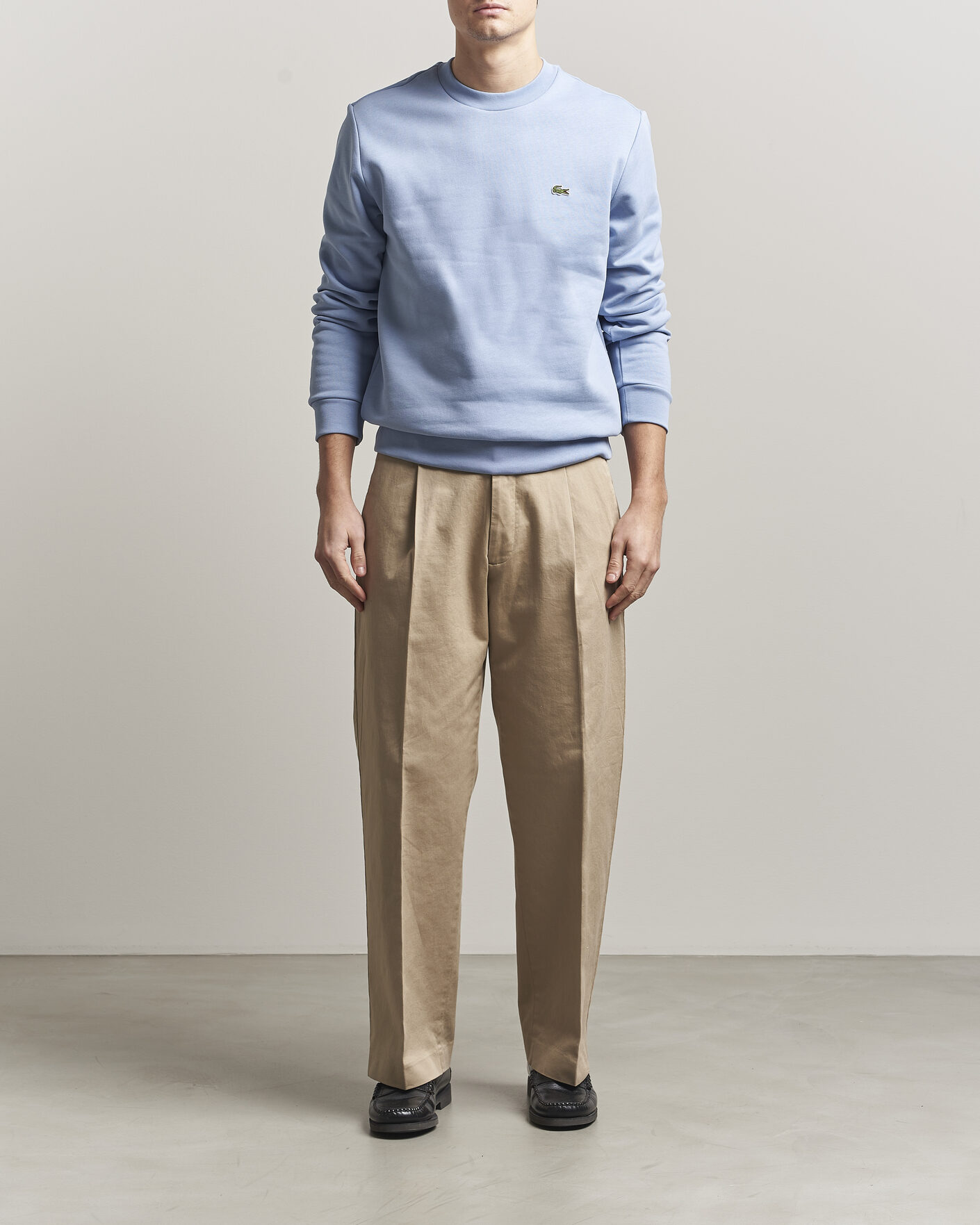 Men | Sweaters & Knitwear | Lacoste | Crew Neck Sweatshirt Aphylla Blue