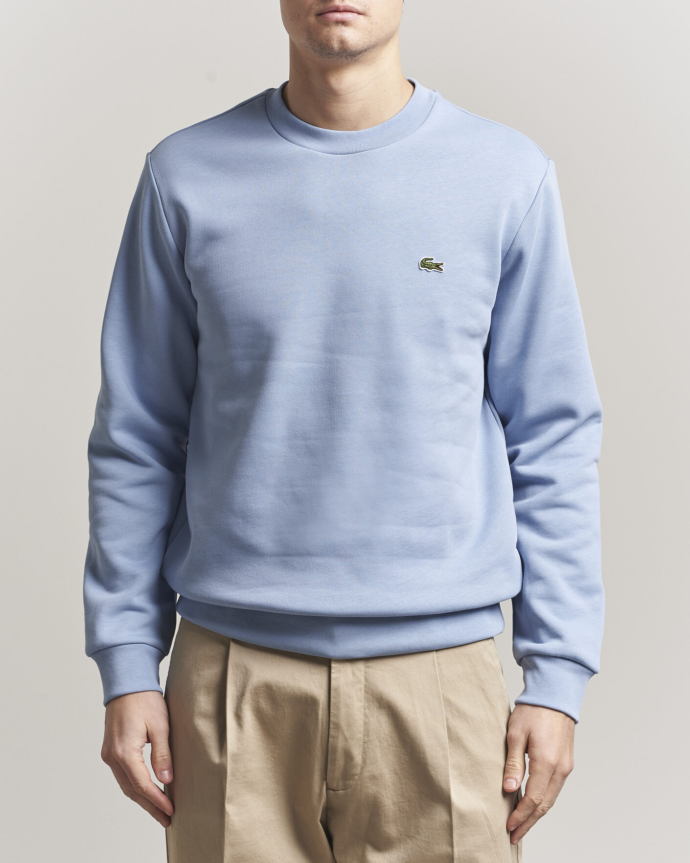 Men | Sweaters & Knitwear | Lacoste | Crew Neck Sweatshirt Aphylla Blue
