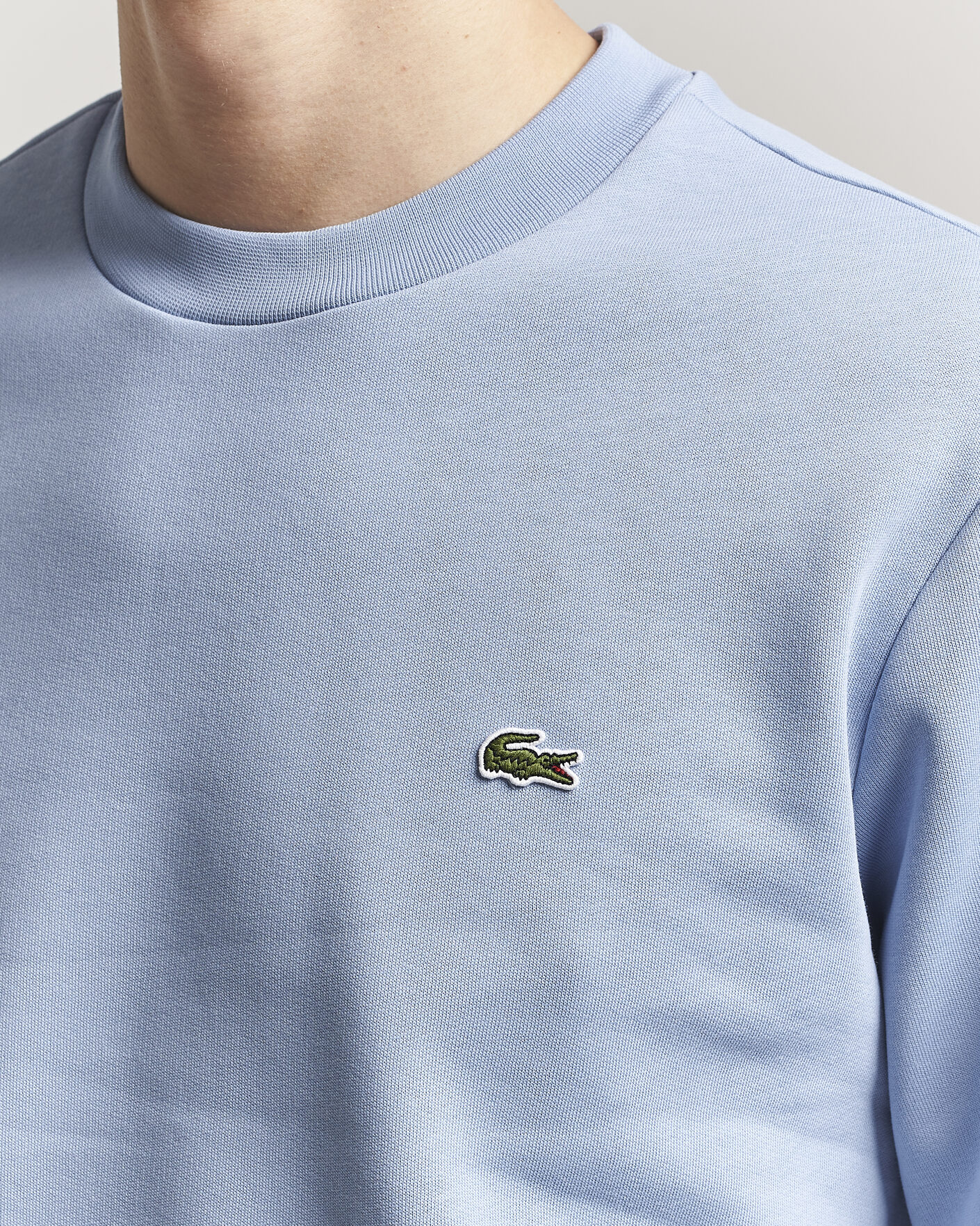 Men | Sweaters & Knitwear | Lacoste | Crew Neck Sweatshirt Aphylla Blue