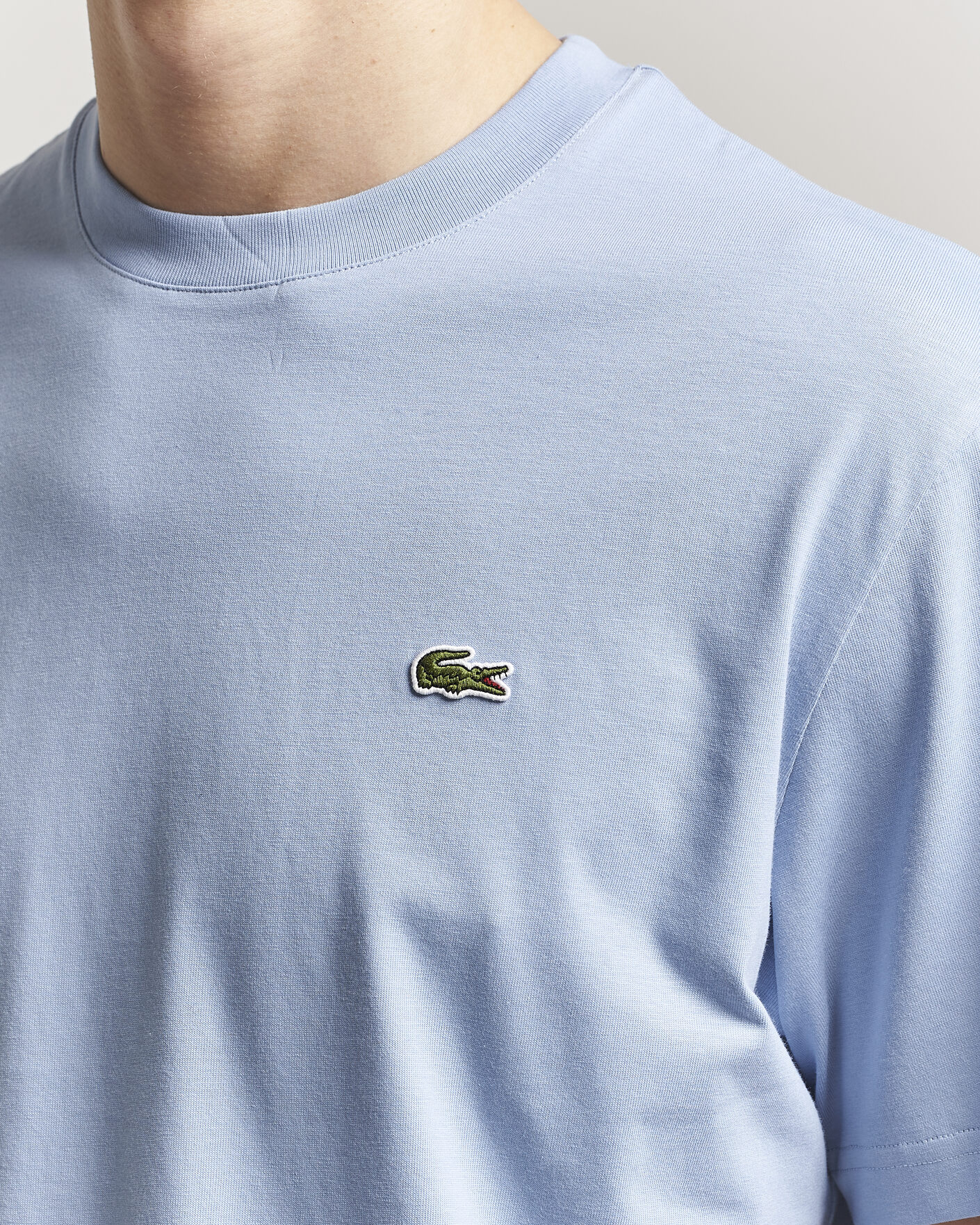 Men | T-Shirts | Lacoste | Crew Neck T-Shirt Aphylla Blue