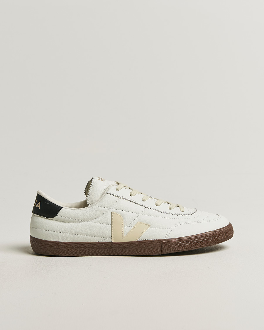 Men | Sneakers | Veja | Panenka Leather Sneaker White/Black Bark