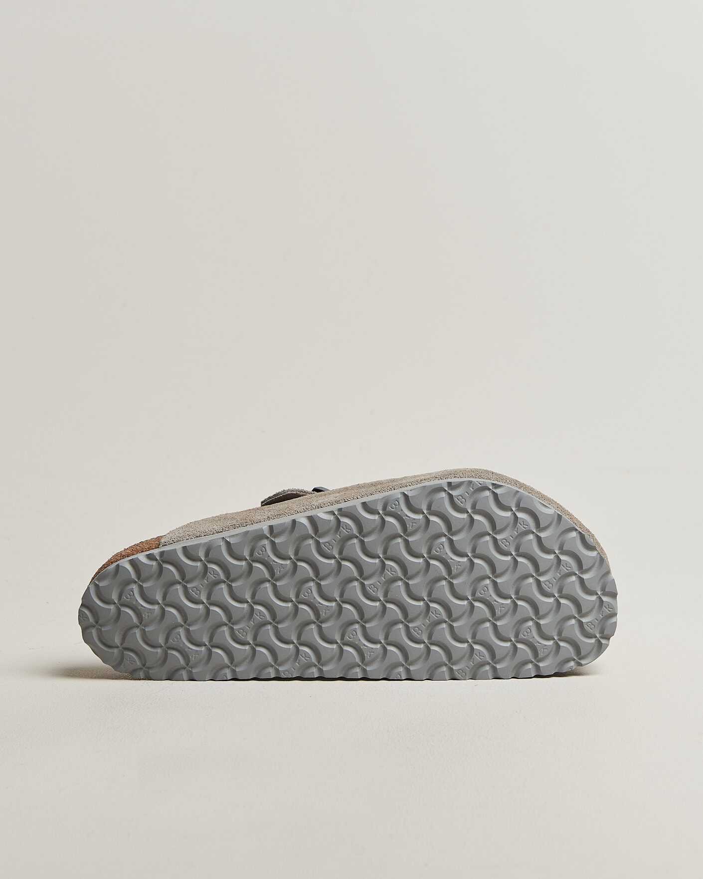 Men | Sandals & Slides | BIRKENSTOCK | Boston Soft Footbed Stone Coin Suede