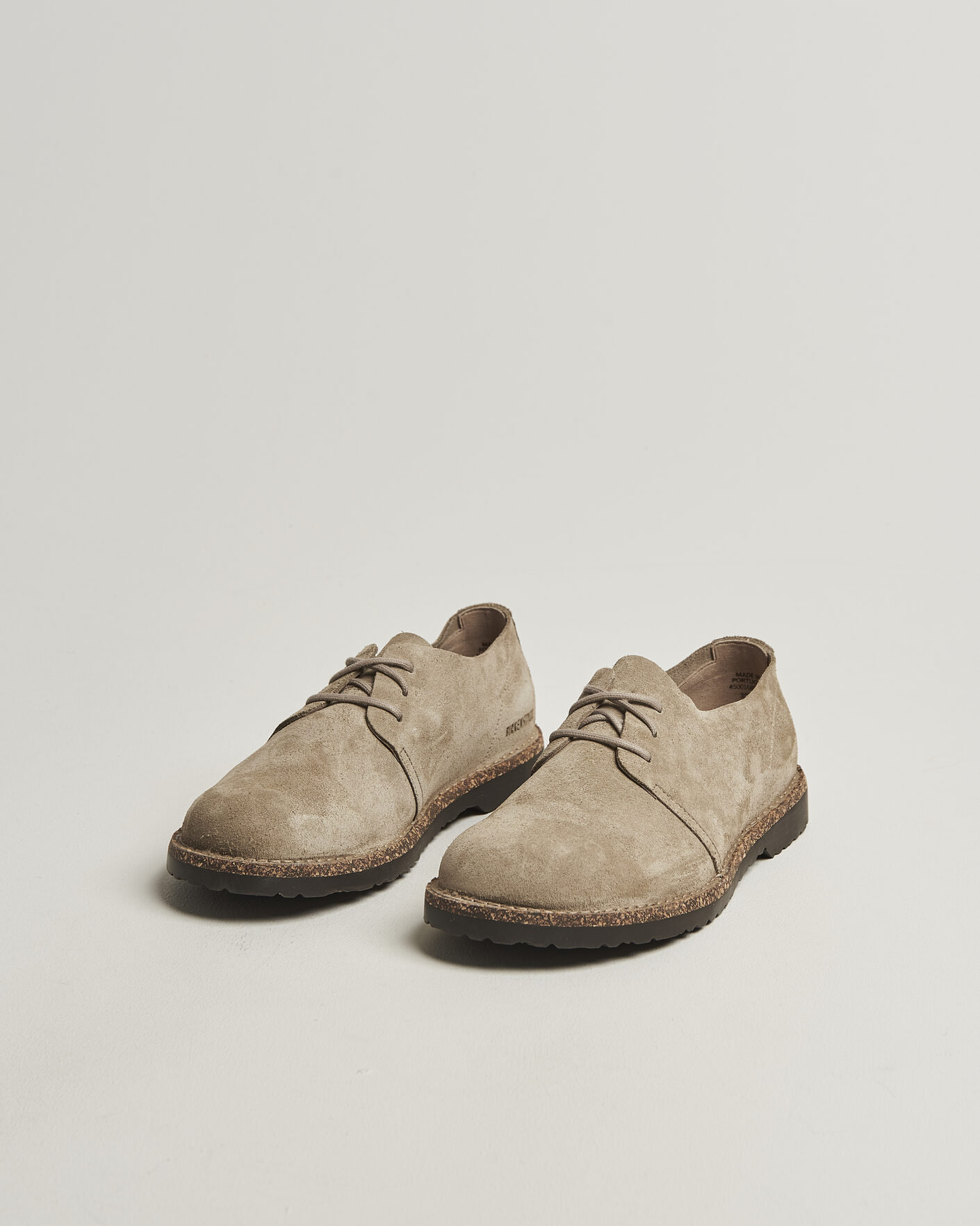 Men | Oxford Shoes | BIRKENSTOCK | Uppsala Oxford Gray Taupe Suede