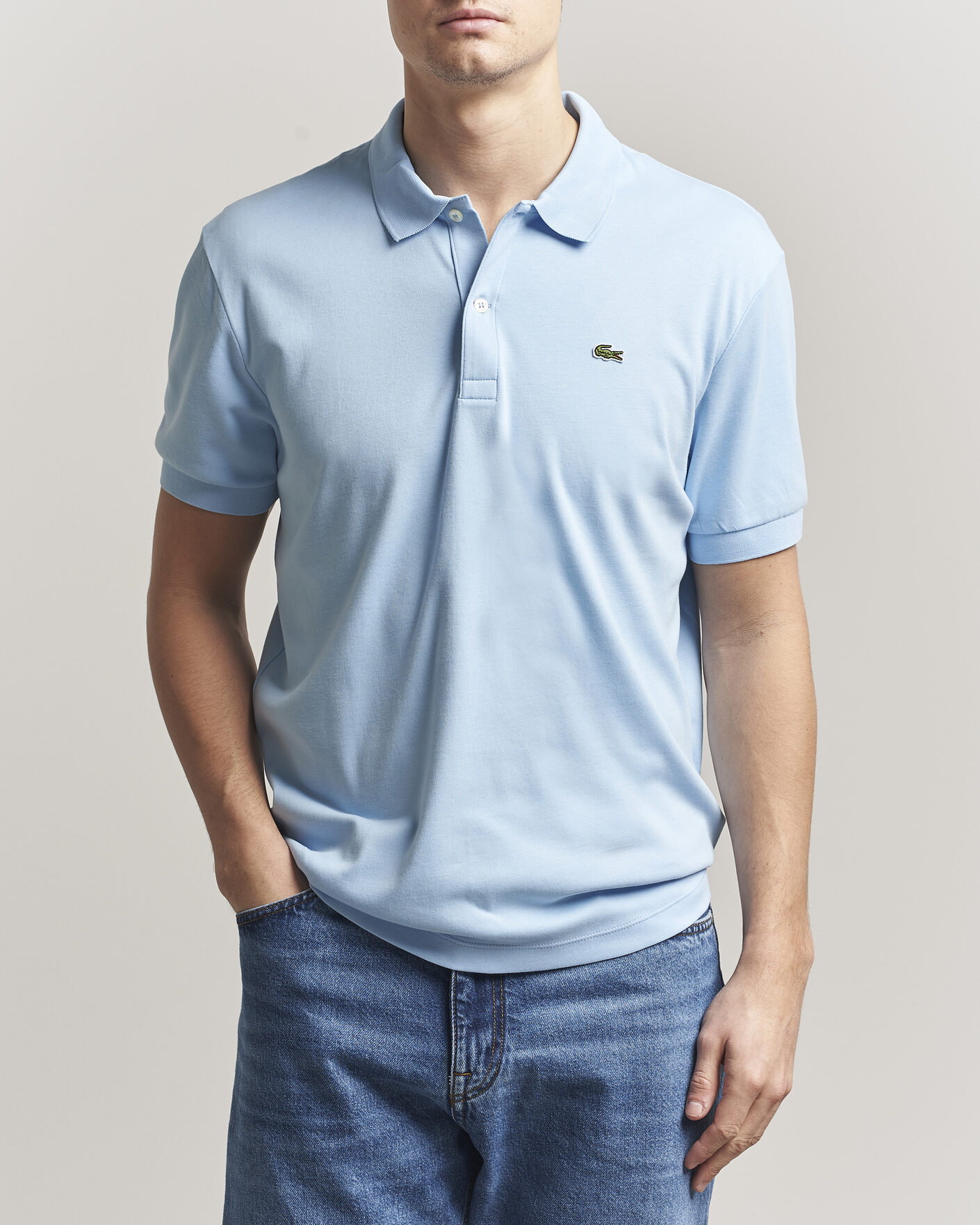 Lacoste Pima Cotton Interlock Polo Overview at CareOfCarl.com