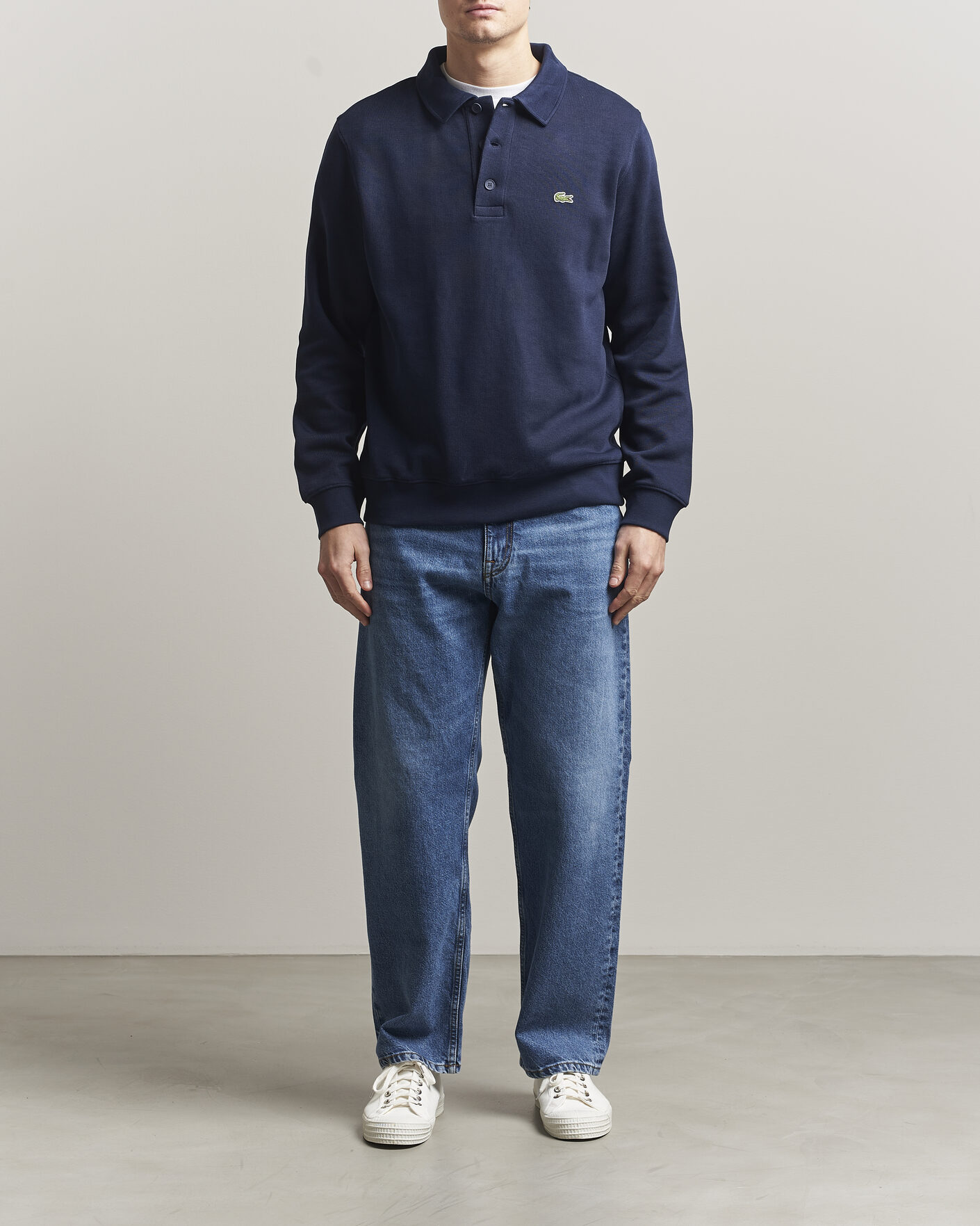 Men | Sweaters & Knitwear | Lacoste | Polo Sweater Navy Blue