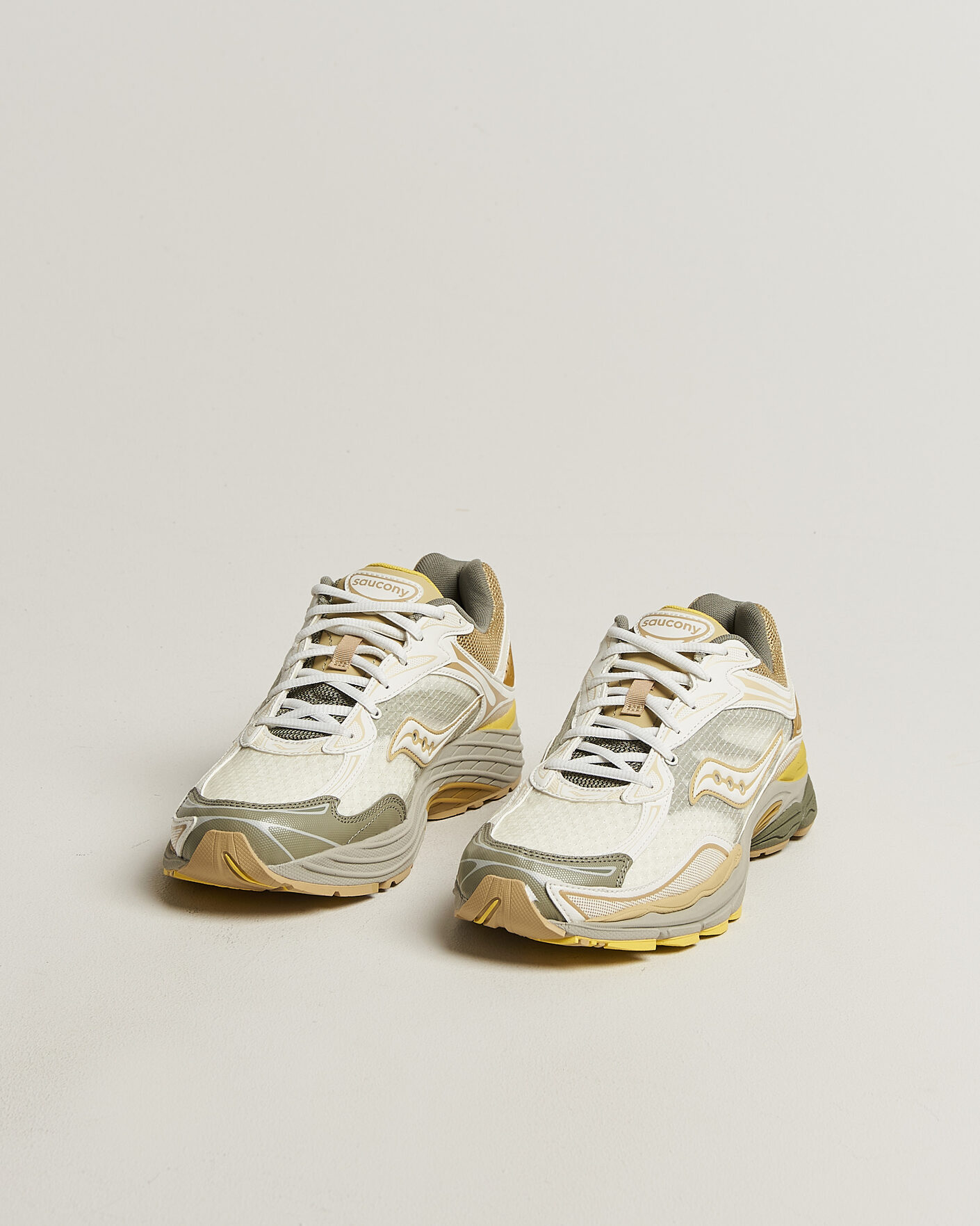 Men | Sneakers | Saucony | Progrid Omni 9 Ripstop Running Sneaker Ivory/Moss
