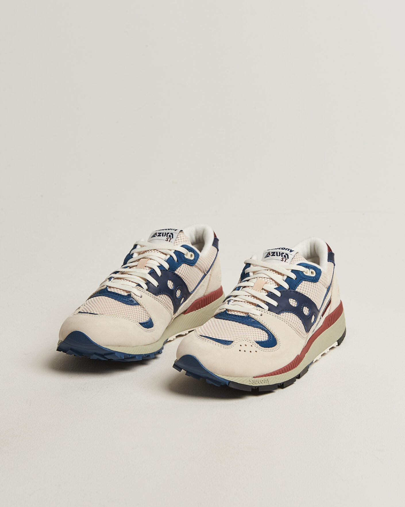 Men | Sneakers | Saucony | Azura Lux Running Sneaker Tofu/Dress Blue