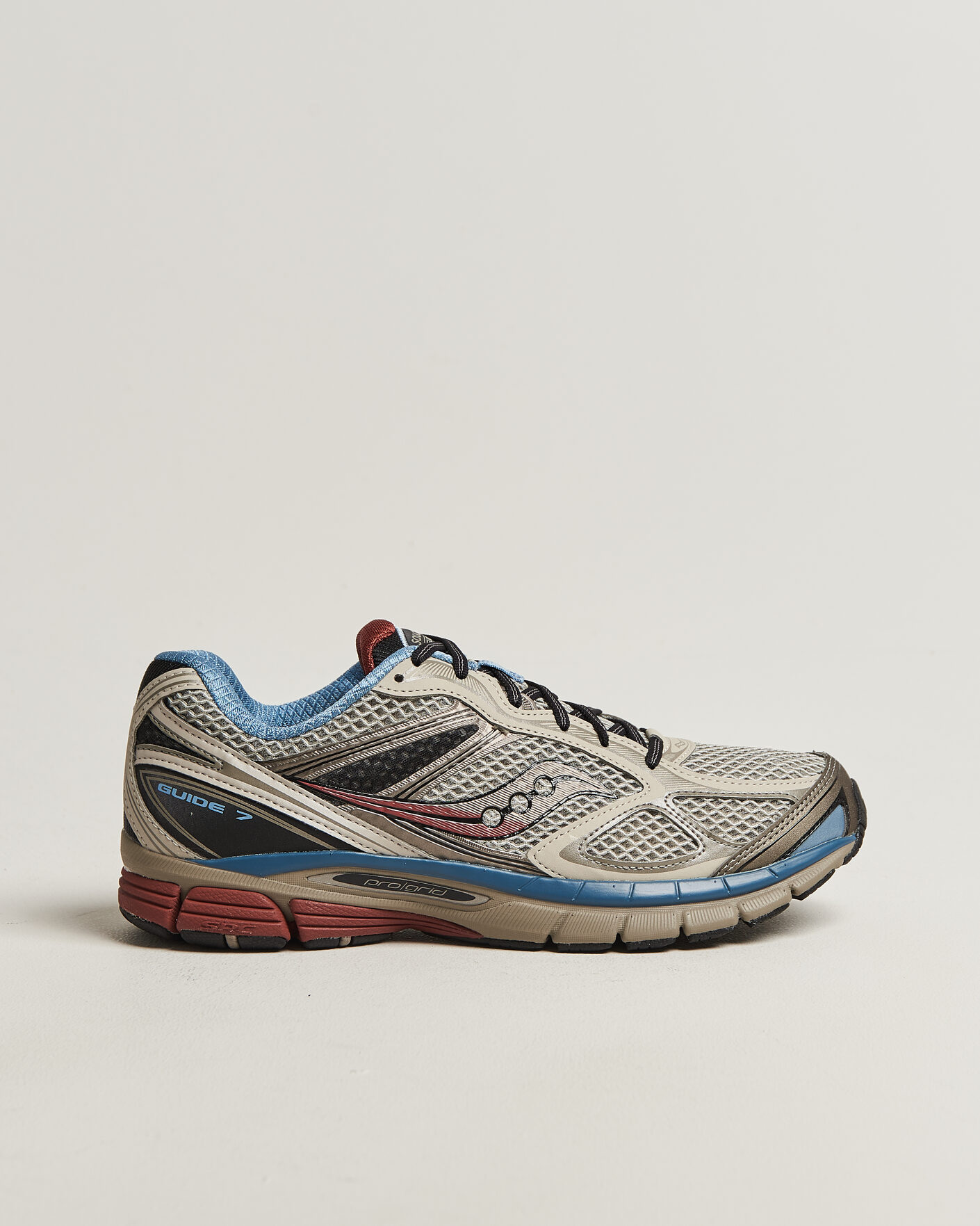 Men | Sneakers | Saucony | Guide 7 Running Sneaker Taupe/Black