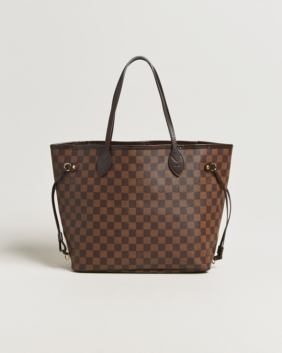 Men | Pre-Owned & Vintage Bags | Louis Vuitton Pre-Owned | Neverfull MM Damier Ebene