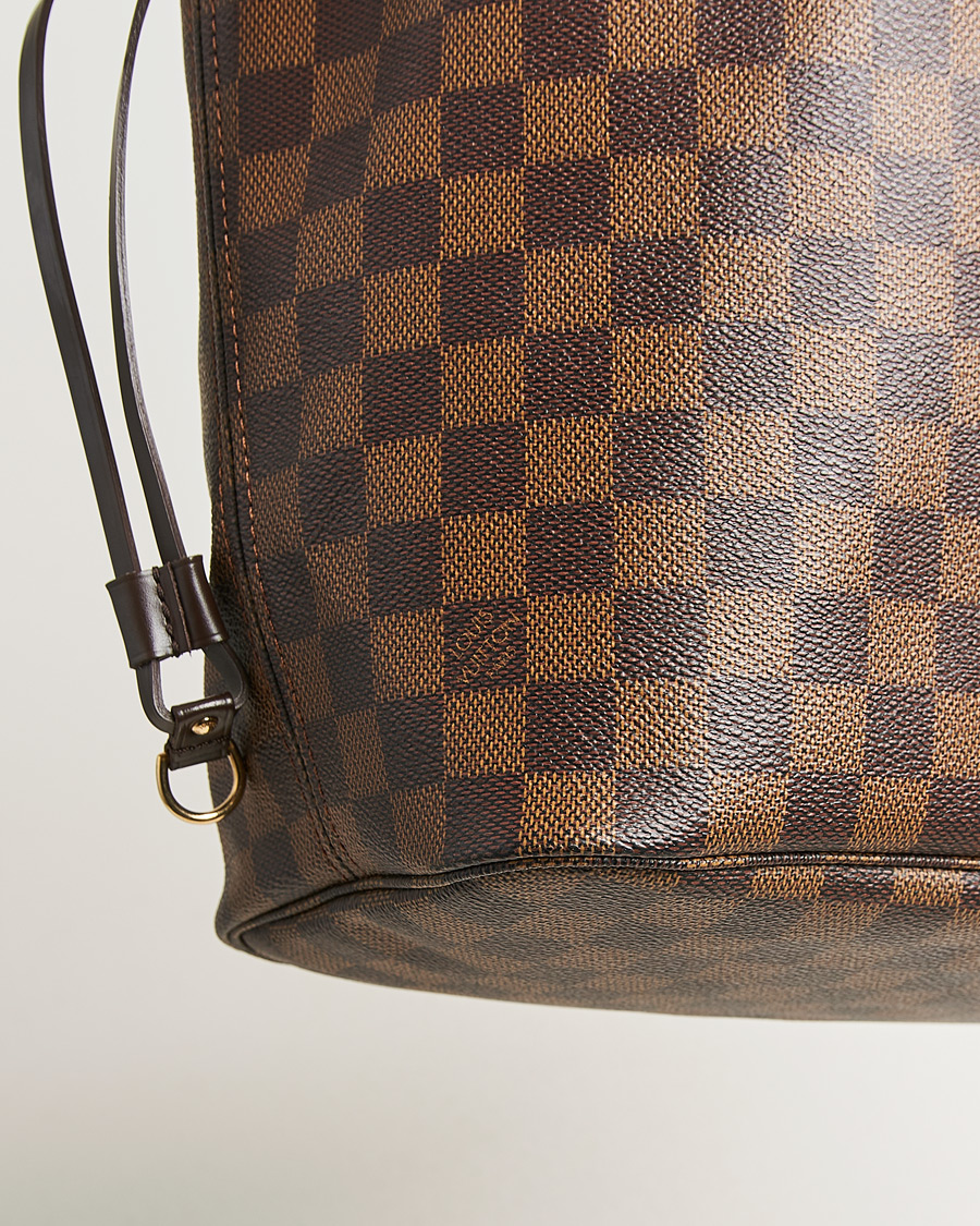 Men | Pre-Owned & Vintage Bags | Louis Vuitton Pre-Owned | Neverfull MM Damier Ebene