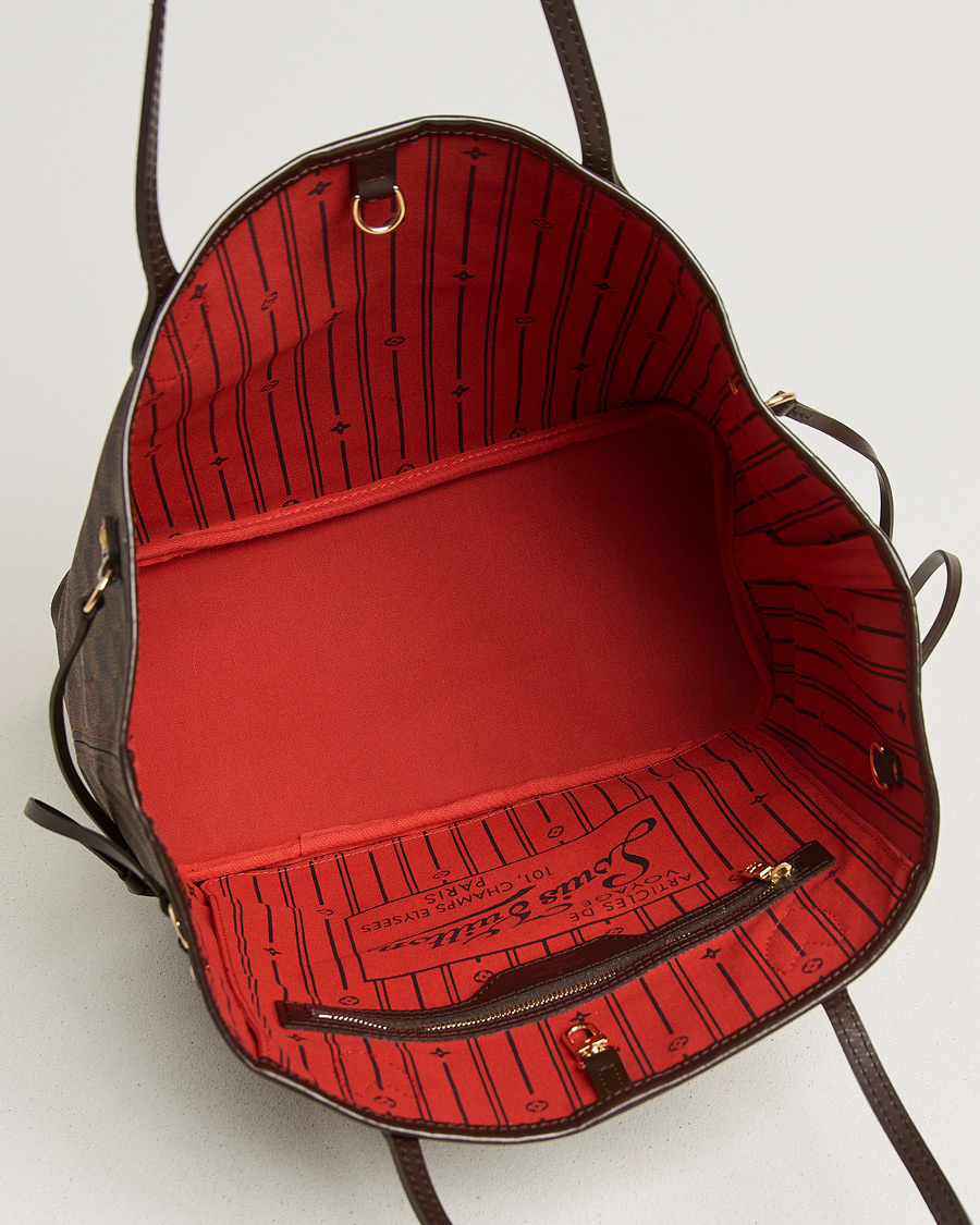 Men | Pre-Owned & Vintage Bags | Louis Vuitton Pre-Owned | Neverfull MM Damier Ebene