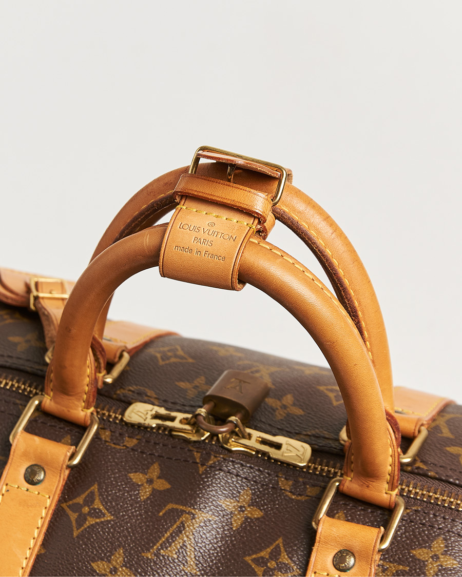 Men | Pre-Owned & Vintage Bags | Louis Vuitton Pre-Owned | Keepall Bandouliére 55 Monogram