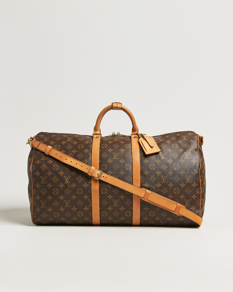 Men | Pre-Owned & Vintage Bags | Louis Vuitton Pre-Owned | Keepall Bandouliére 55 Monogram