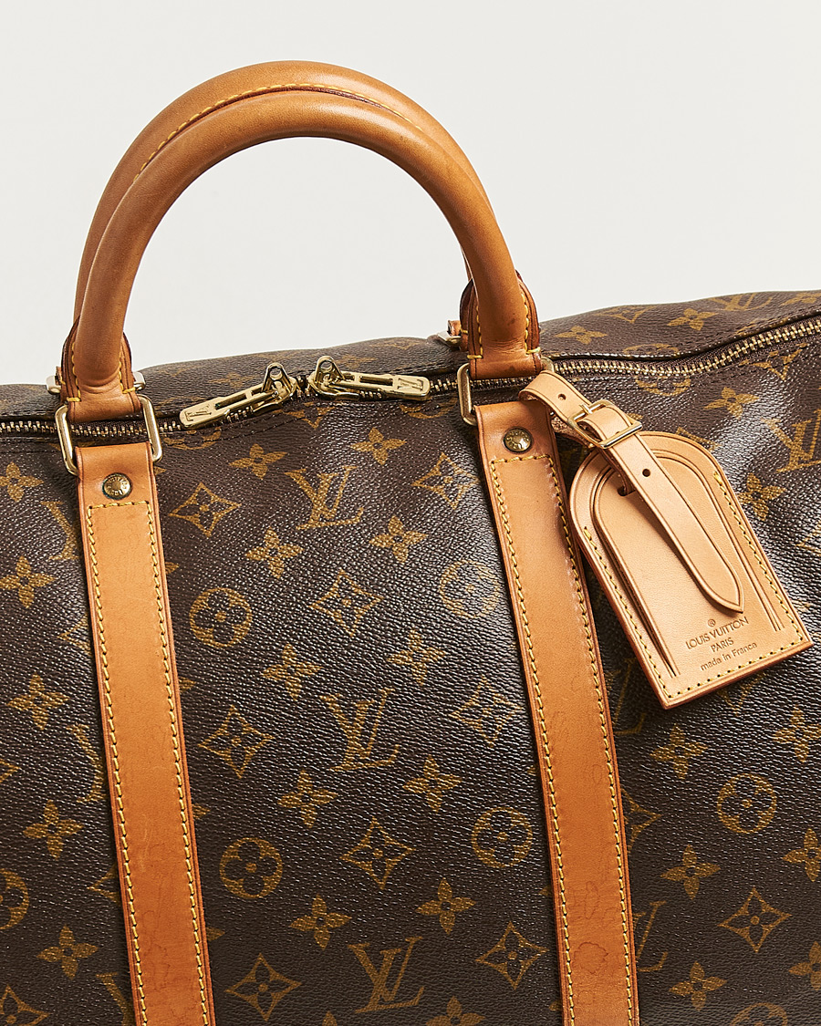 Men | Pre-Owned & Vintage Bags | Louis Vuitton Pre-Owned | Keepall Bandouliére 55 Monogram
