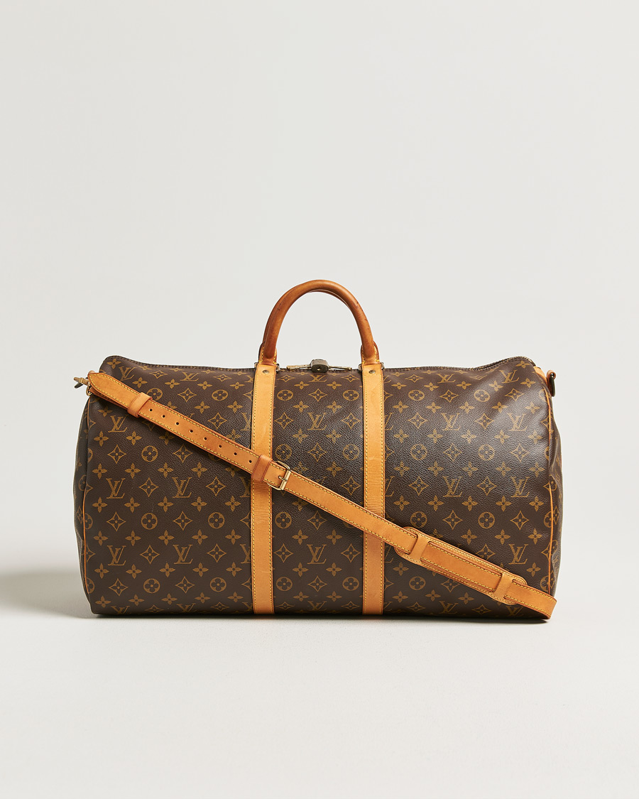 Men | Louis Vuitton Pre-Owned Keepall Bandouliére 55 Monogram | Louis Vuitton Pre-Owned | Keepall Bandouliére 55 Monogram