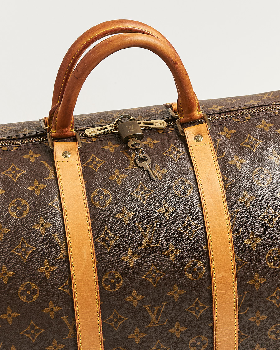 Men | Pre-Owned & Vintage Bags | Louis Vuitton Pre-Owned | Keepall Bandouliére 55 Monogram