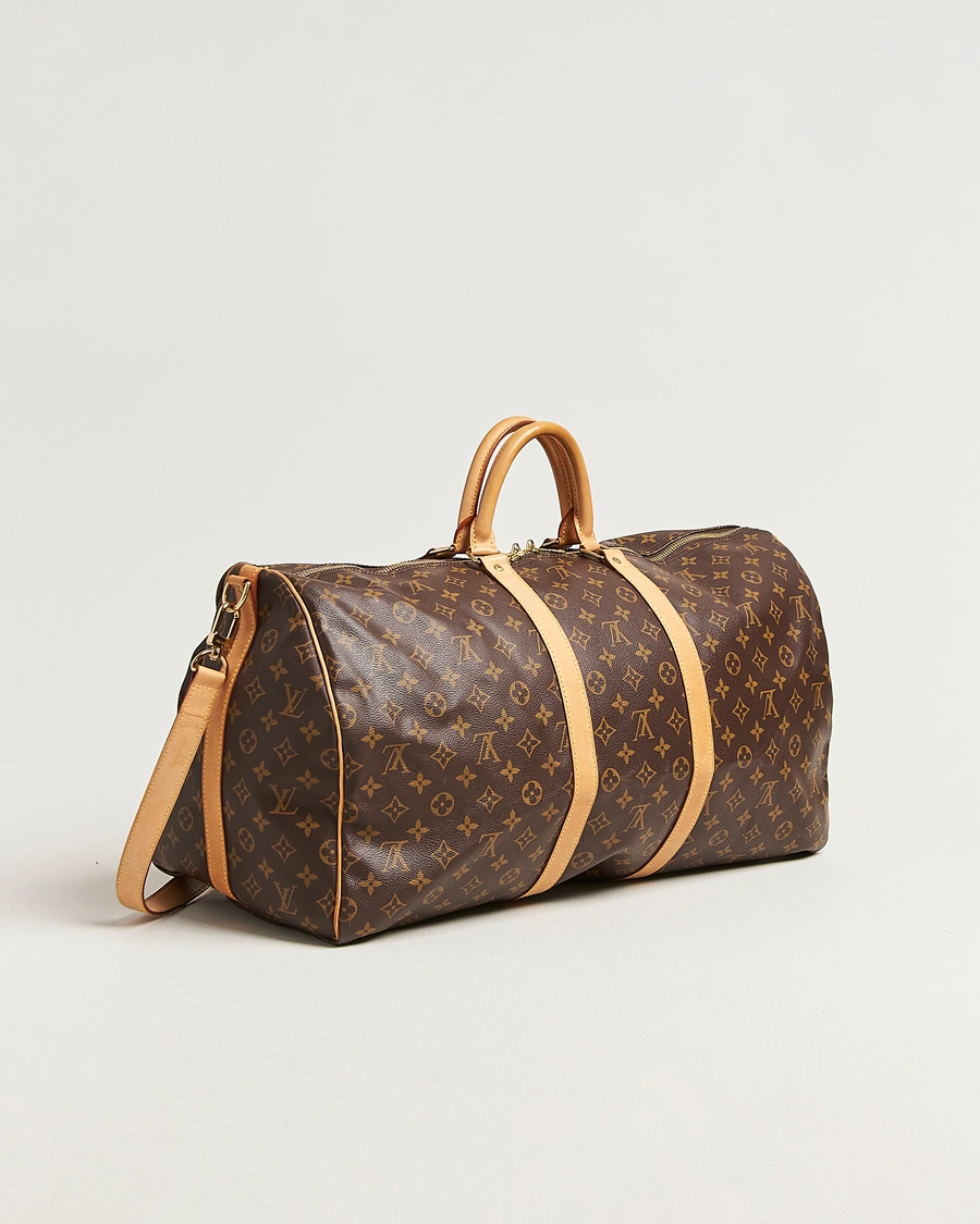 Men | Pre-Owned & Vintage Bags | Louis Vuitton Pre-Owned | Keepall Bandouliére 55 Monogram