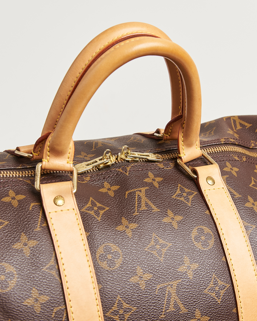 Men | Pre-Owned & Vintage Bags | Louis Vuitton Pre-Owned | Keepall Bandouliére 55 Monogram