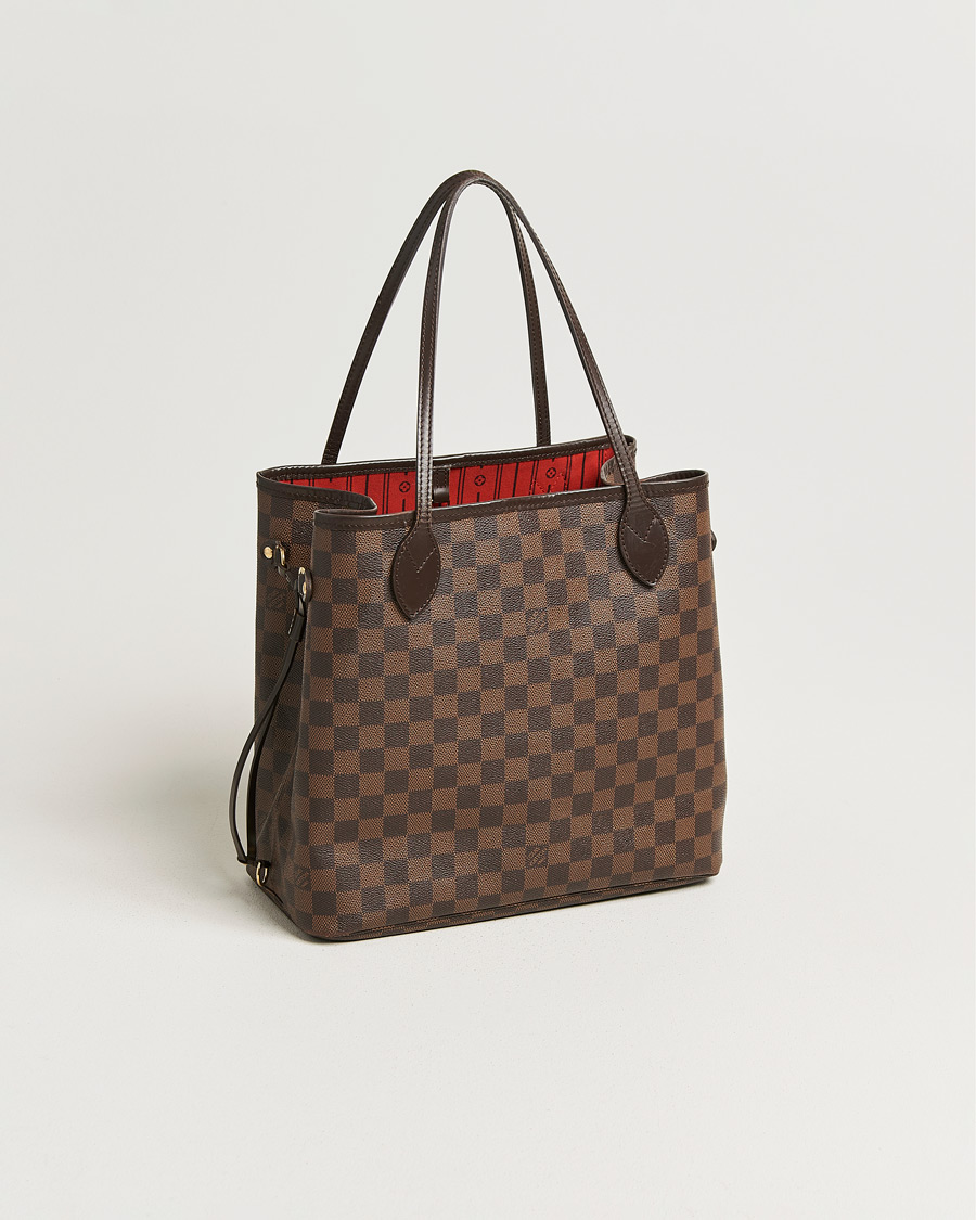 Men | Pre-Owned & Vintage Bags | Louis Vuitton Pre-Owned | Neverfull MM Damier Ebene