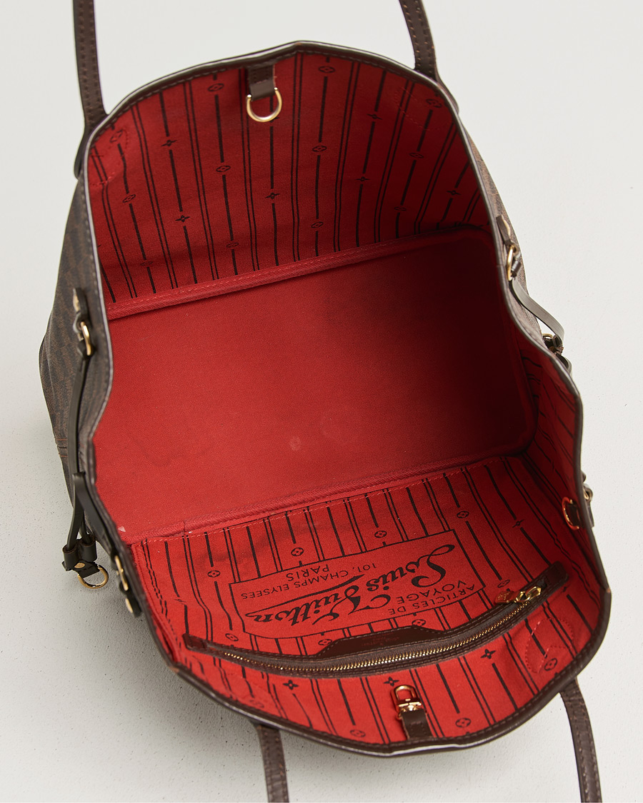 Men | Pre-Owned & Vintage Bags | Louis Vuitton Pre-Owned | Neverfull MM Damier Ebene