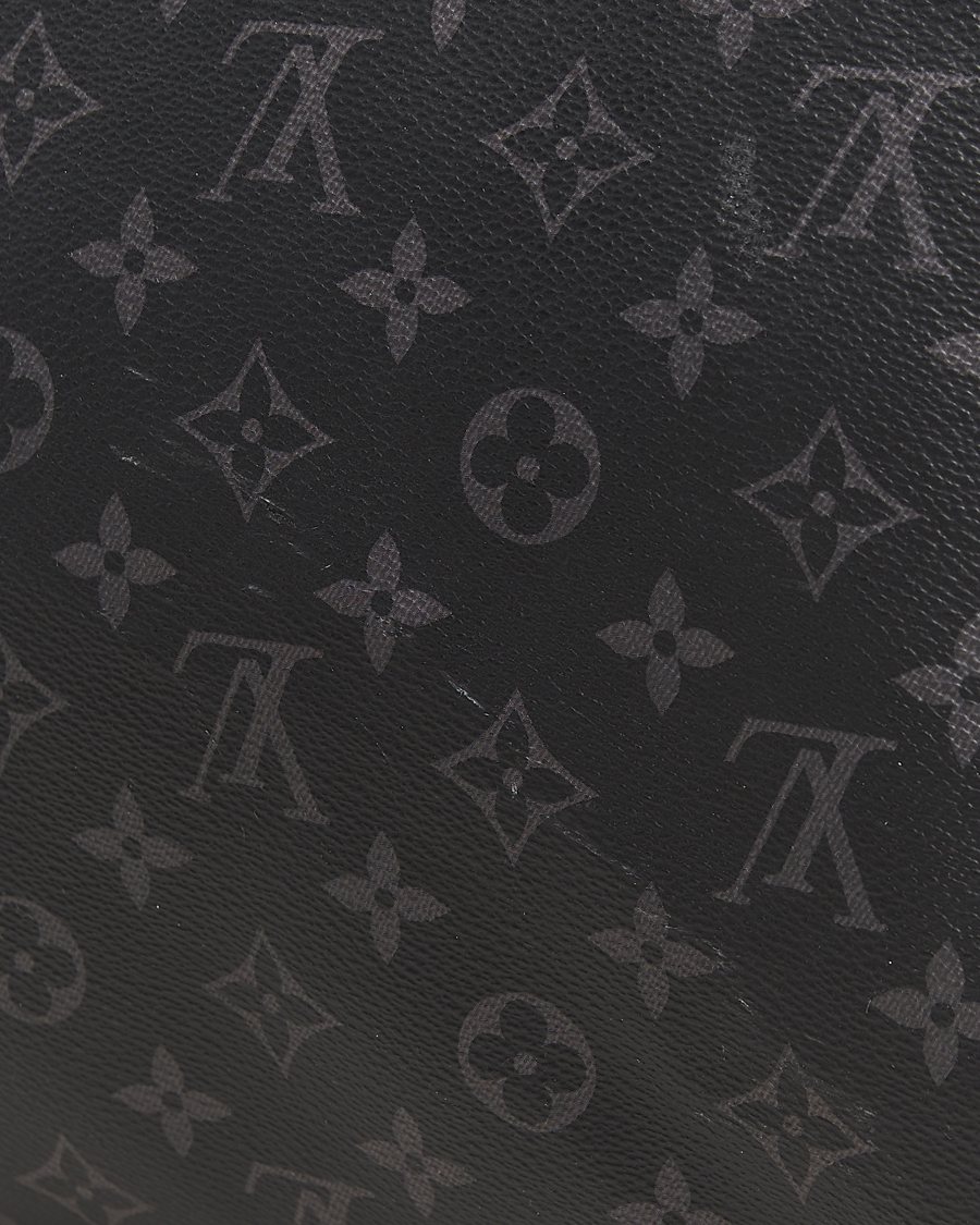 Men | Louis Vuitton Pre-Owned Keepall Bandouliére 55 Monogram Eclipse | Louis Vuitton Pre-Owned | Keepall Bandouliére 55 Monogram Eclipse