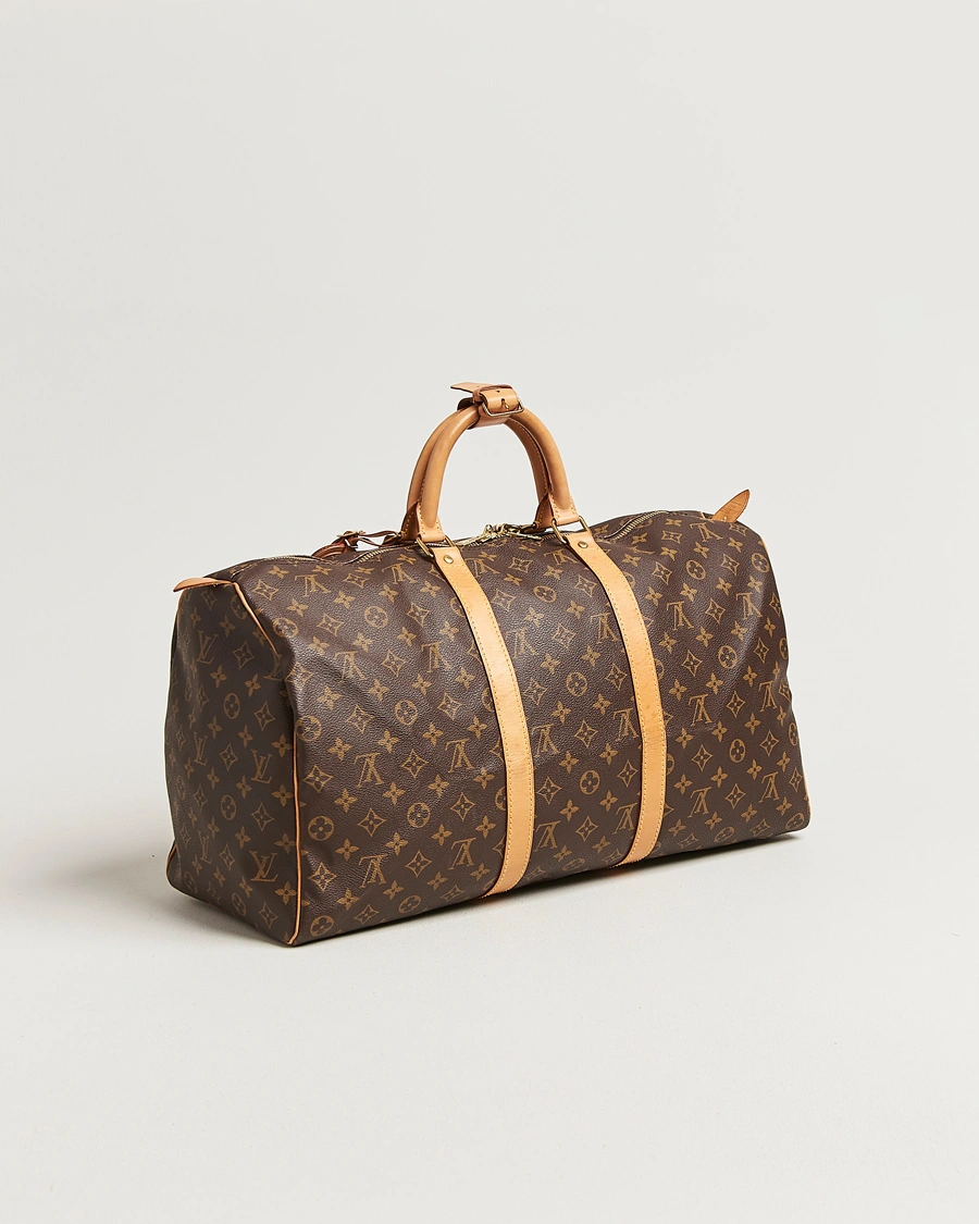 Men | Pre-Owned & Vintage Bags | Louis Vuitton Pre-Owned | Keepall 50 Monogram
