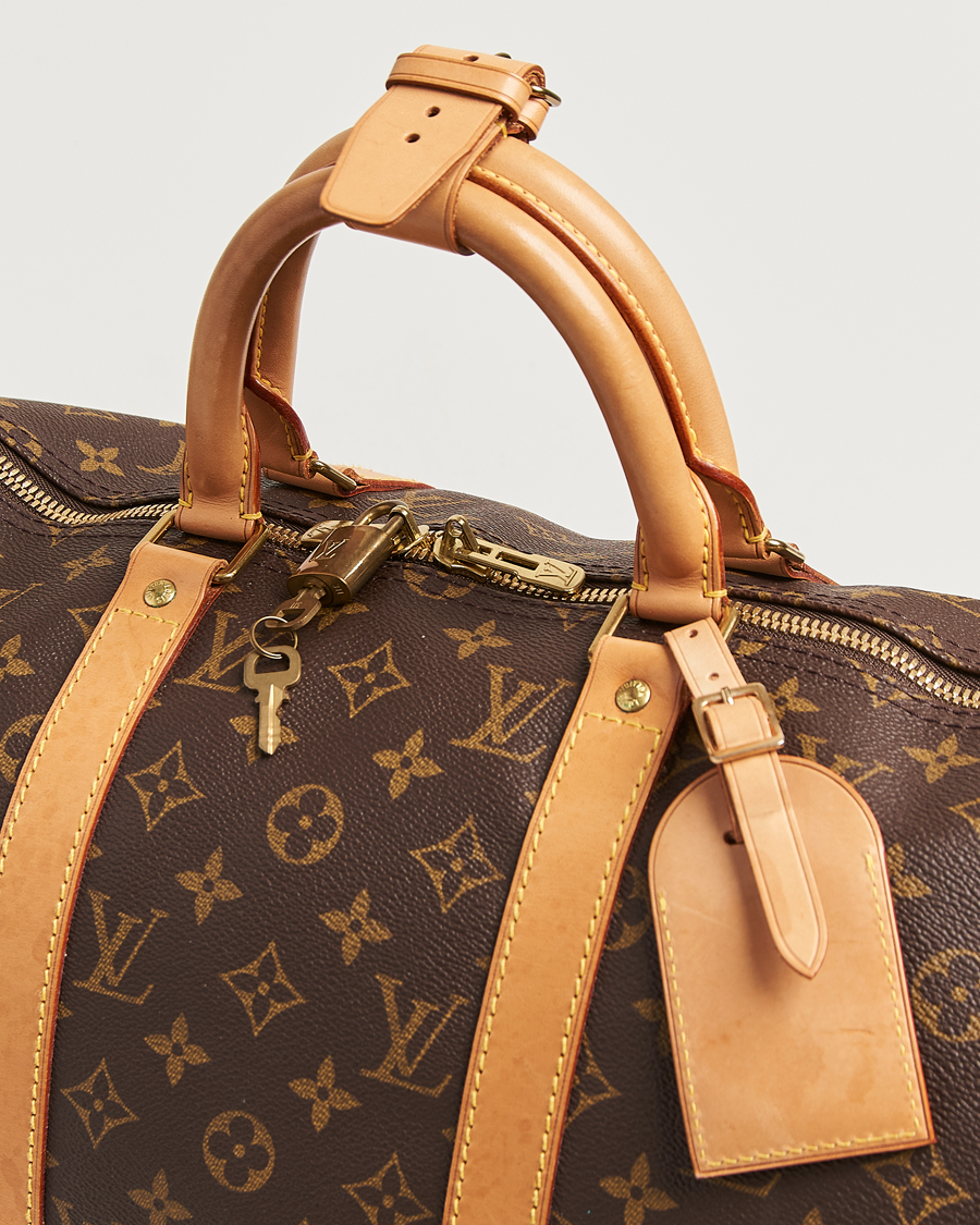Men | Pre-Owned & Vintage Bags | Louis Vuitton Pre-Owned | Keepall 50 Monogram