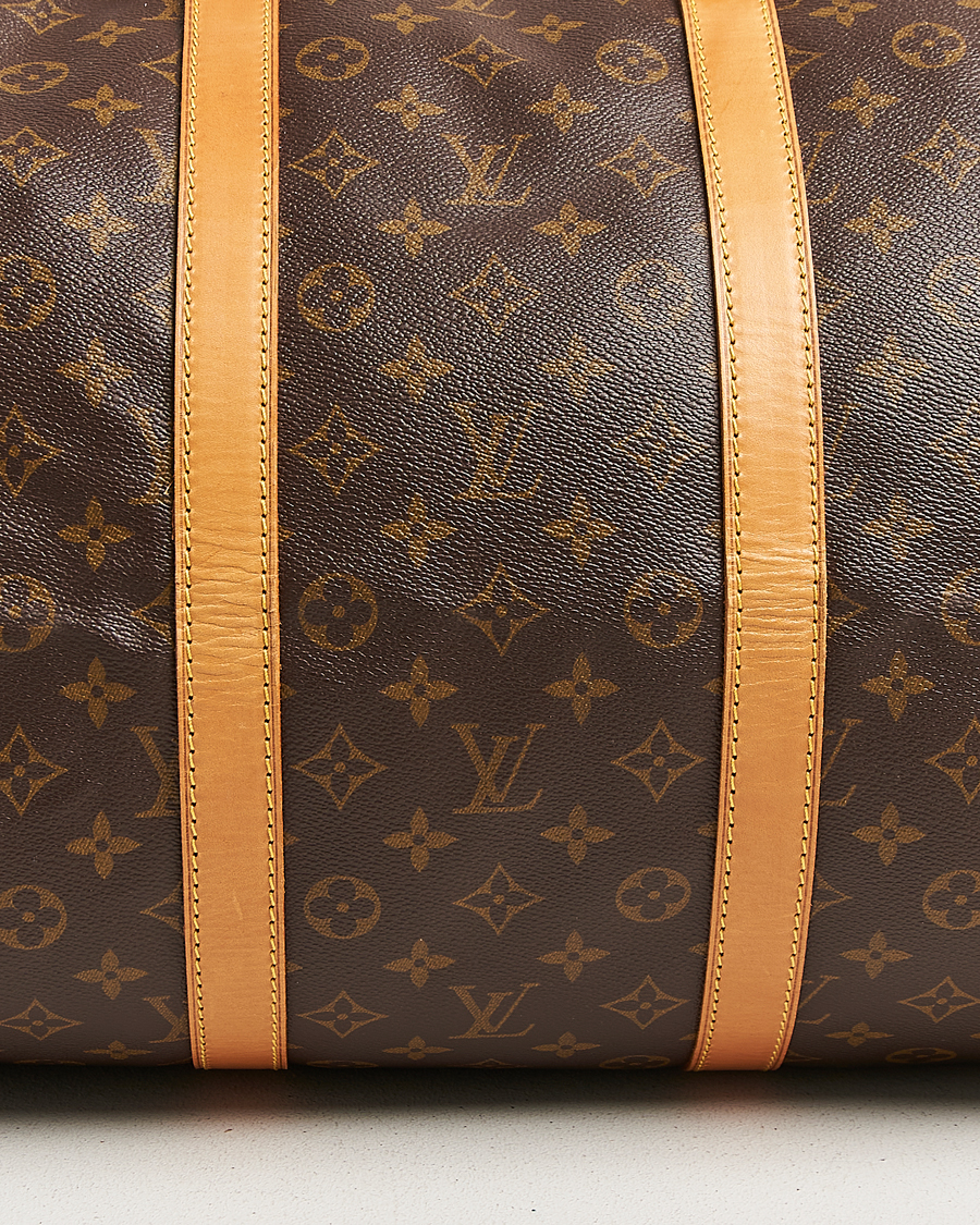 Men | Pre-Owned & Vintage Bags | Louis Vuitton Pre-Owned | Keepall 55 Monogram